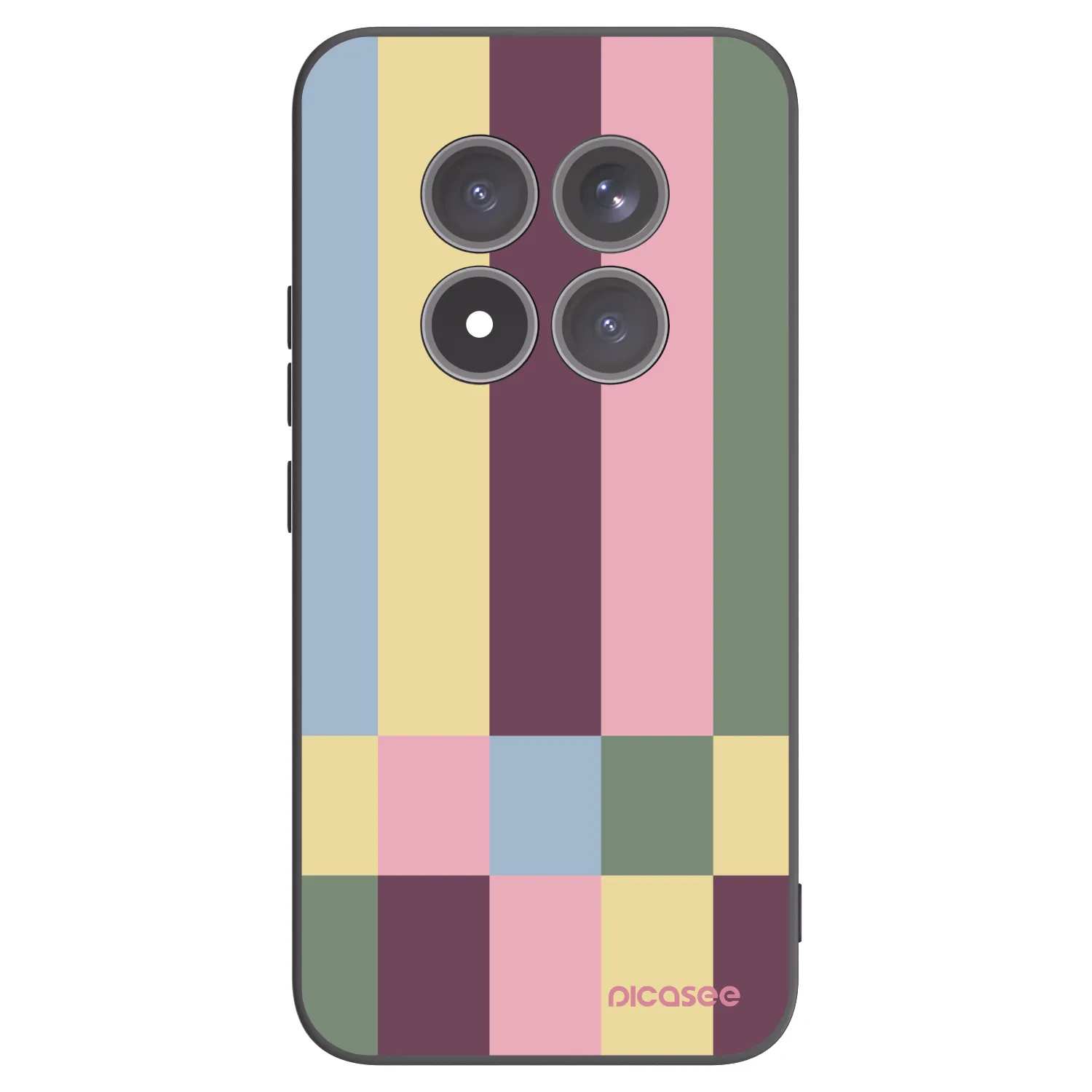Picasee fekete szilikon tok az alábbi mobiltelefonokra Xiaomi Redmi Note 15 Pro+ - Lobby tiles