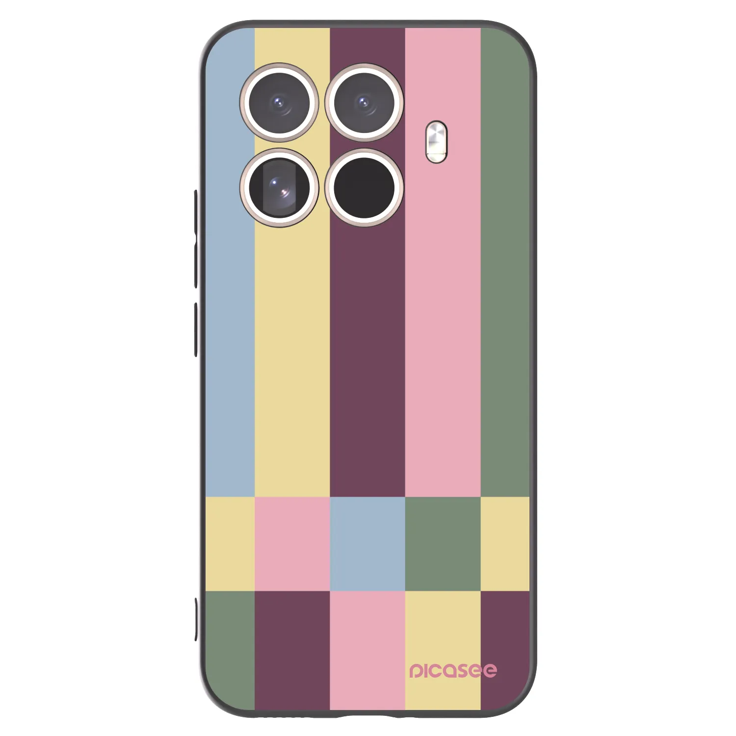 Picasee fekete szilikon tok az alábbi mobiltelefonokra Xiaomi 15T Pro - Lobby tiles