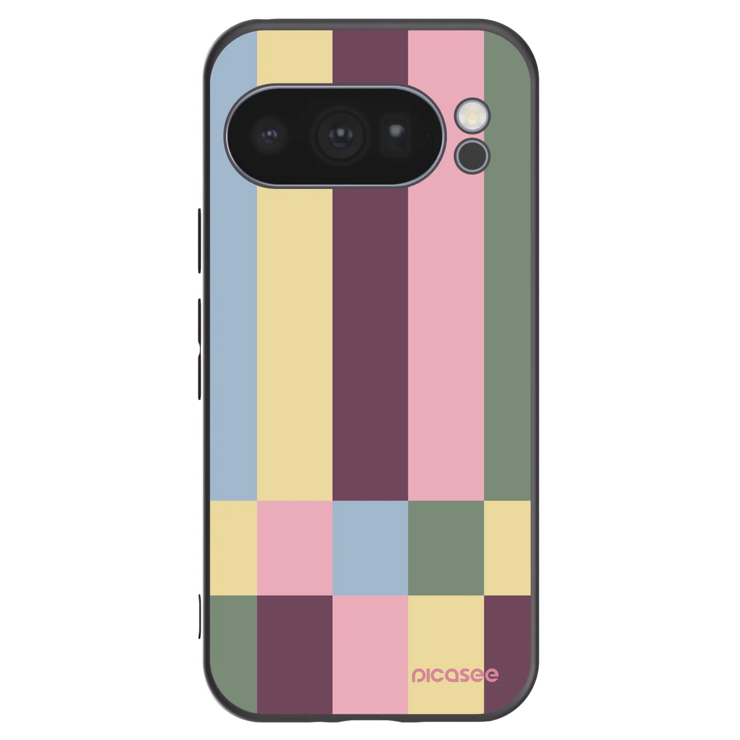 Picasee fekete szilikon tok az alábbi mobiltelefonokra Google Pixel 10 Pro - Lobby tiles
