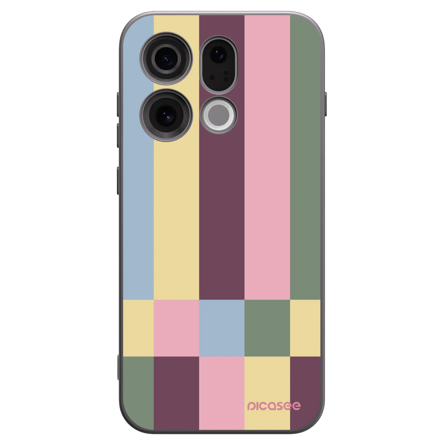 Picasee fekete szilikon tok az alábbi mobiltelefonokra OPPO Find X9 - Lobby tiles