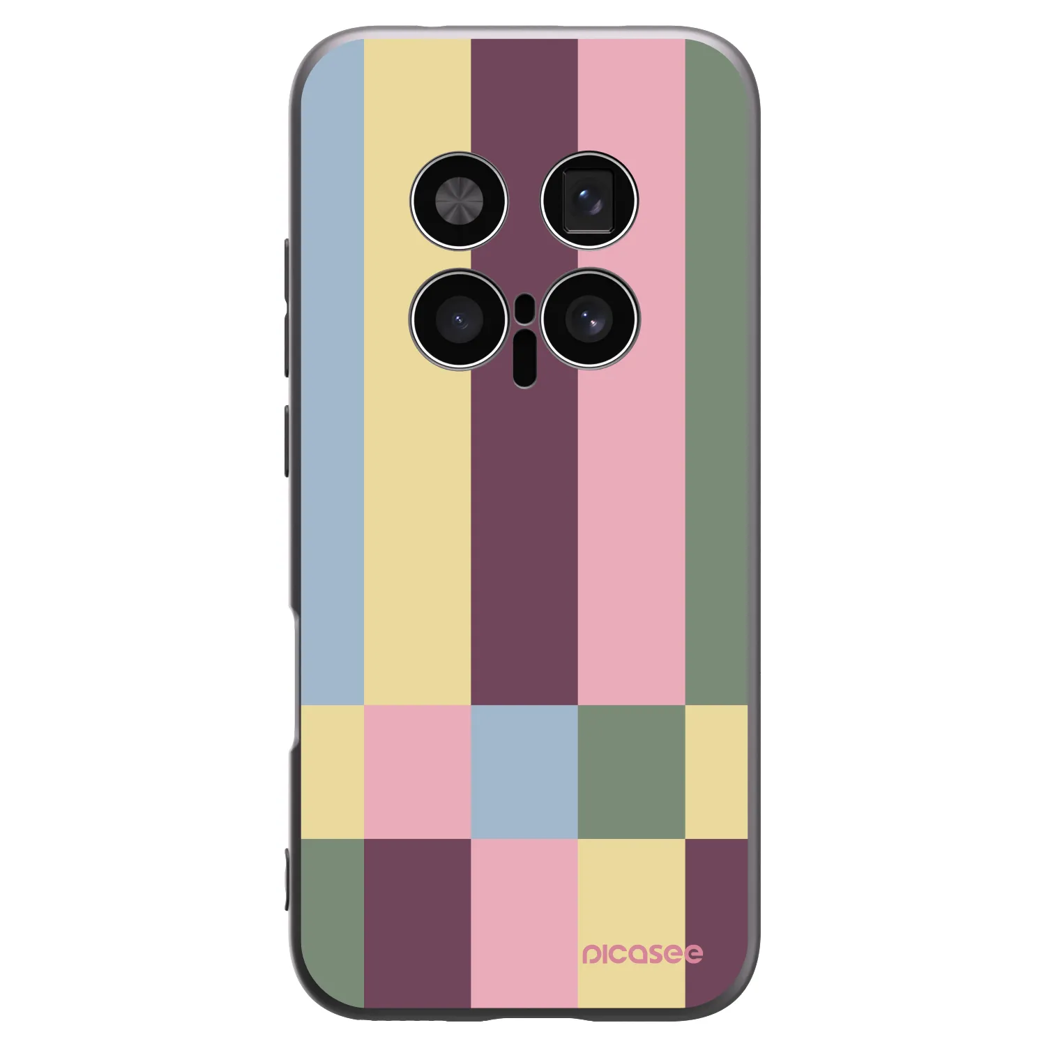 Picasee fekete szilikon tok az alábbi mobiltelefonokra Honor Magic8 Pro 5G - Lobby tiles