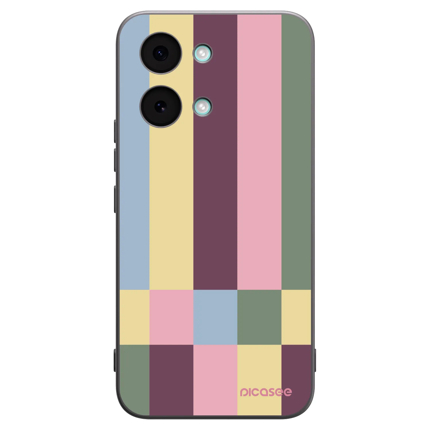 Picasee fekete szilikon tok az alábbi mobiltelefonokra Xiaomi Poco X8 Pro Max - Lobby tiles
