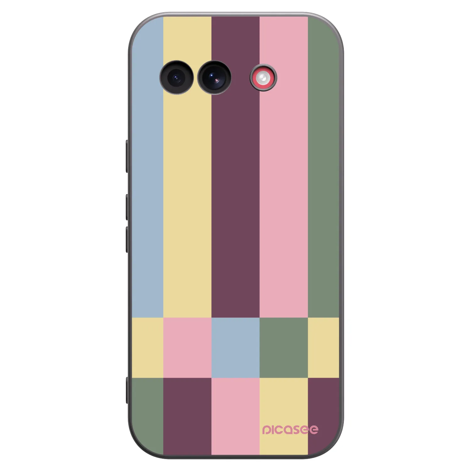 Picasee fekete szilikon tok az alábbi mobiltelefonokra Google Pixel 10a - Lobby tiles