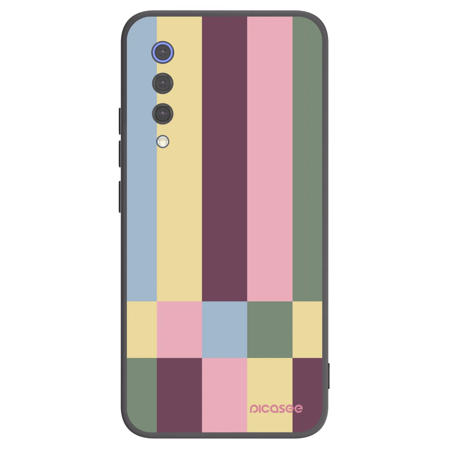 Picasee fekete szilikon tok az alábbi mobiltelefonokra Xiaomi Mi 9 SE - Lobby tiles