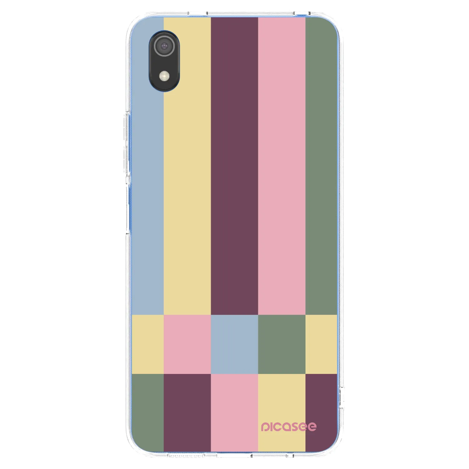 Picasee átlátszó szilikon tok az alábbi mobiltelefonokra Xiaomi Redmi 7A - Lobby tiles