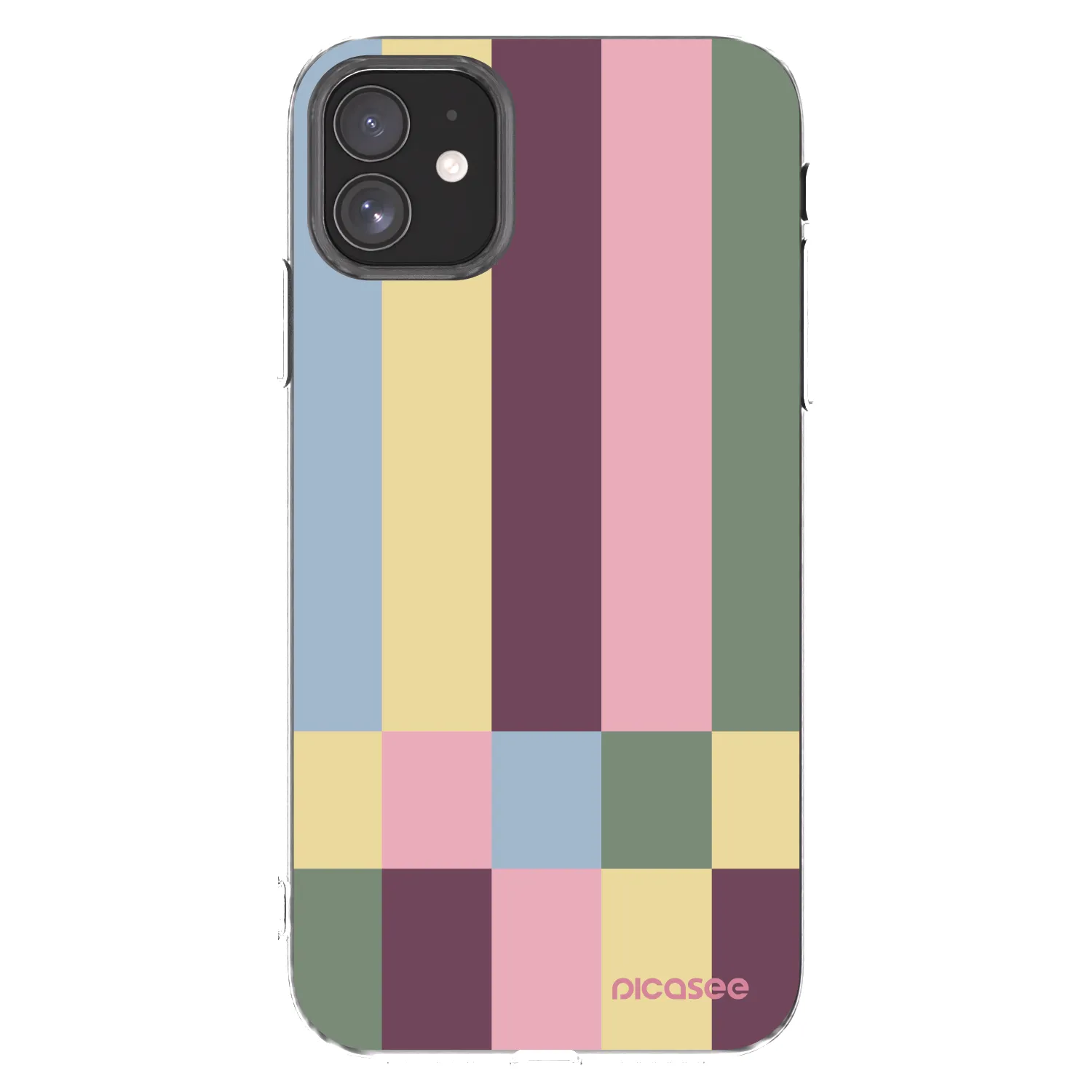 Picasee átlátszó szilikon tok az alábbi mobiltelefonokra Apple iPhone 11 - Lobby tiles