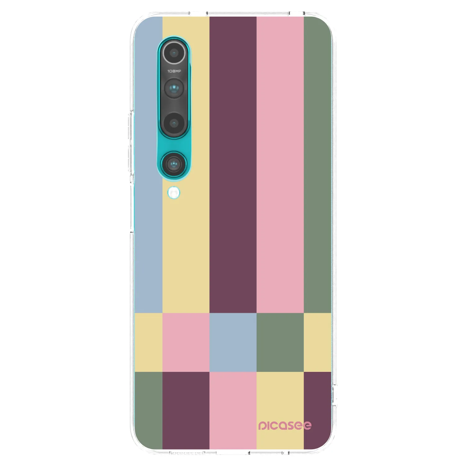 Picasee átlátszó szilikon tok az alábbi mobiltelefonokra Xiaomi Mi 10 - Lobby tiles