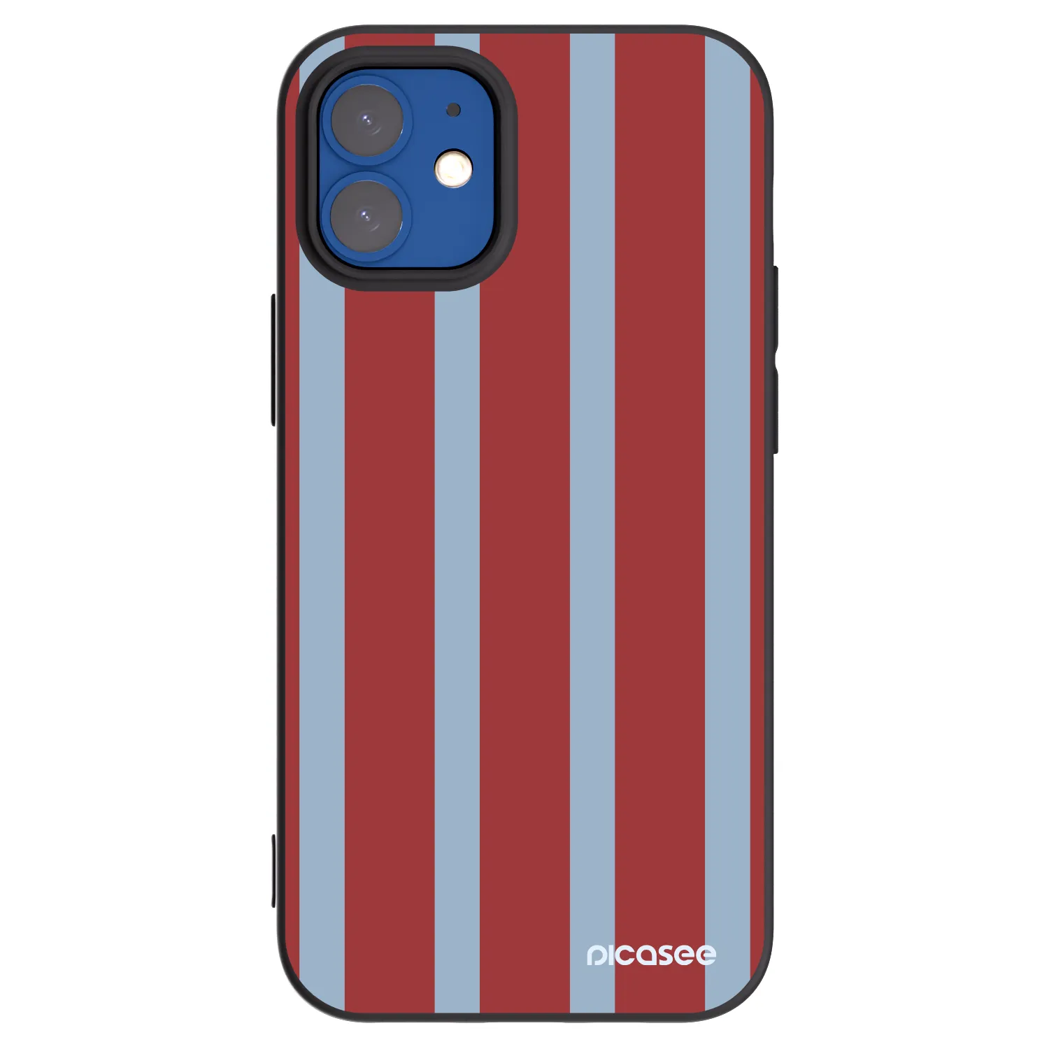 Picasee fekete szilikon tok az alábbi mobiltelefonokra Apple iPhone 12 mini - Lounge pass