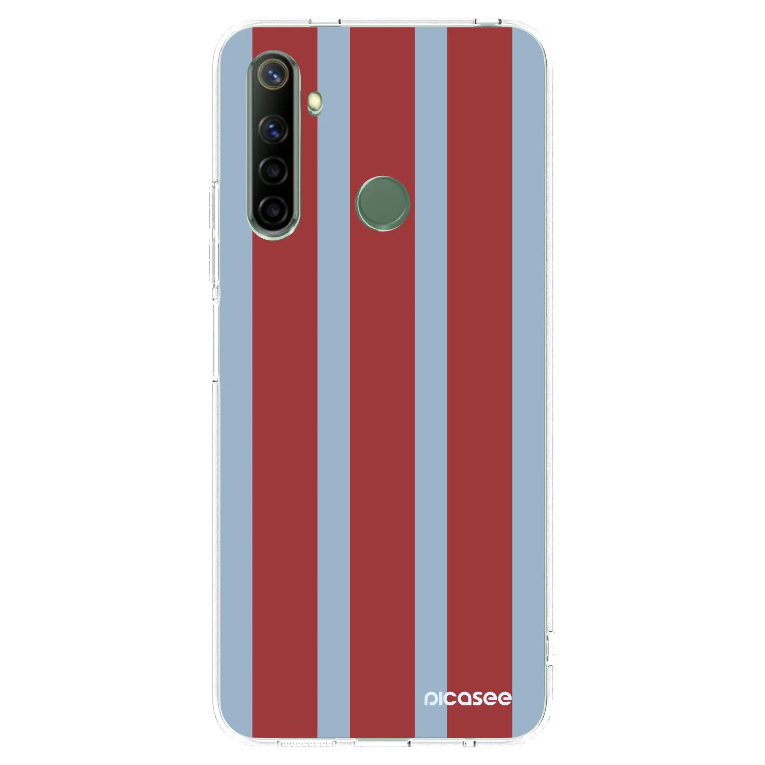Picasee átlátszó szilikon tok az alábbi mobiltelefonokra Realme 6i - Lounge pass