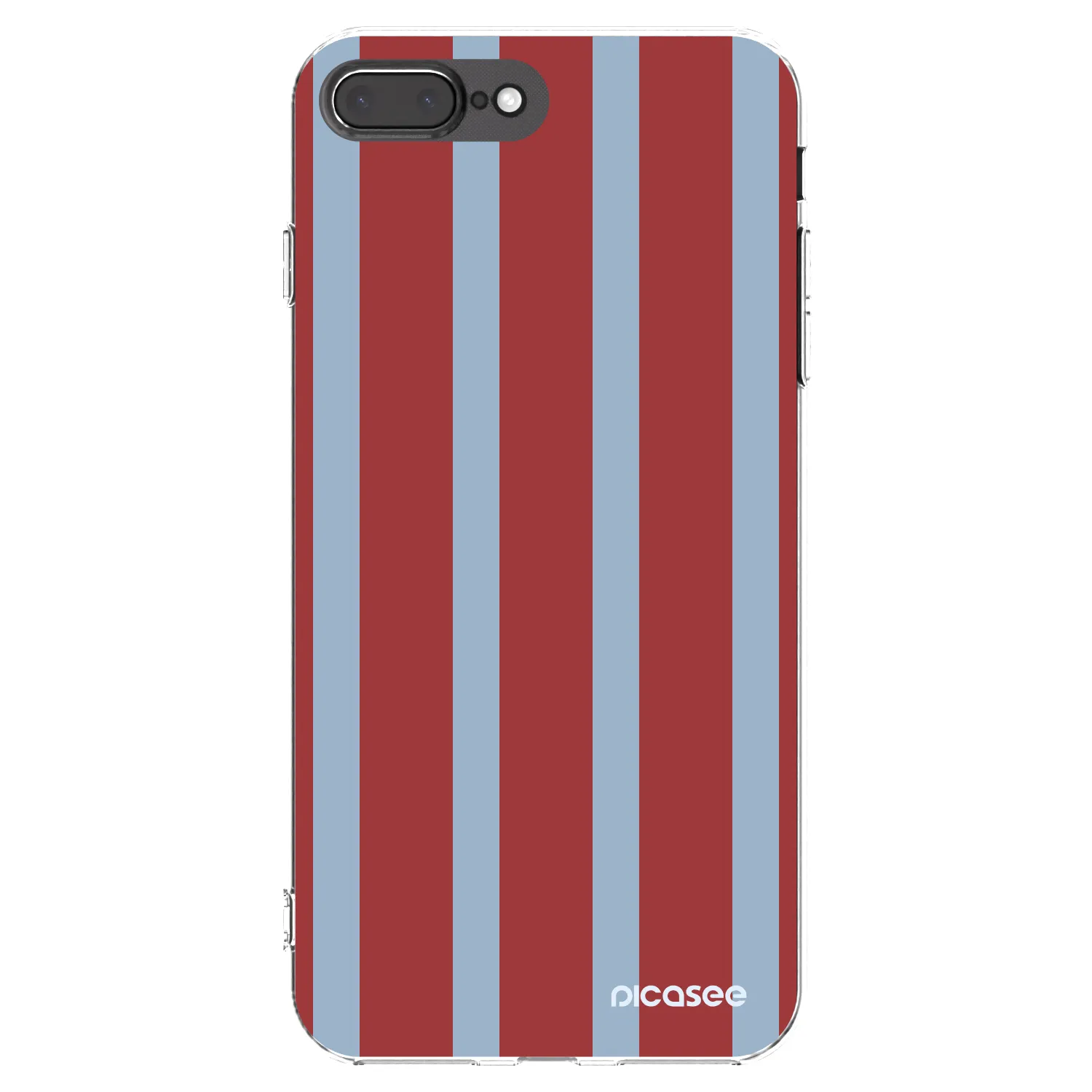 Picasee átlátszó szilikon tok az alábbi mobiltelefonokra Apple iPhone 8 Plus - Lounge pass