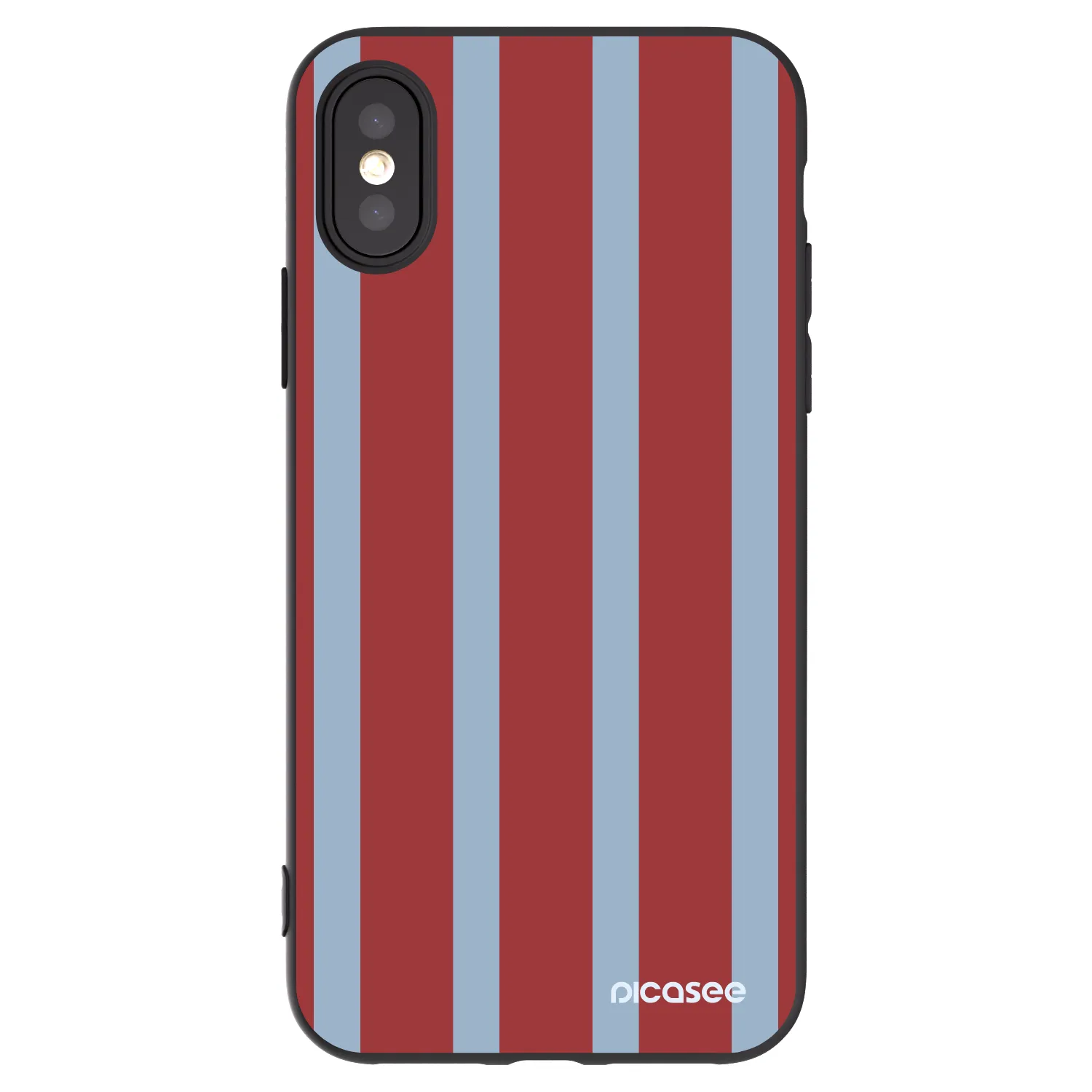 Picasee fekete szilikon tok az alábbi mobiltelefonokra Apple iPhone X/XS - Lounge pass