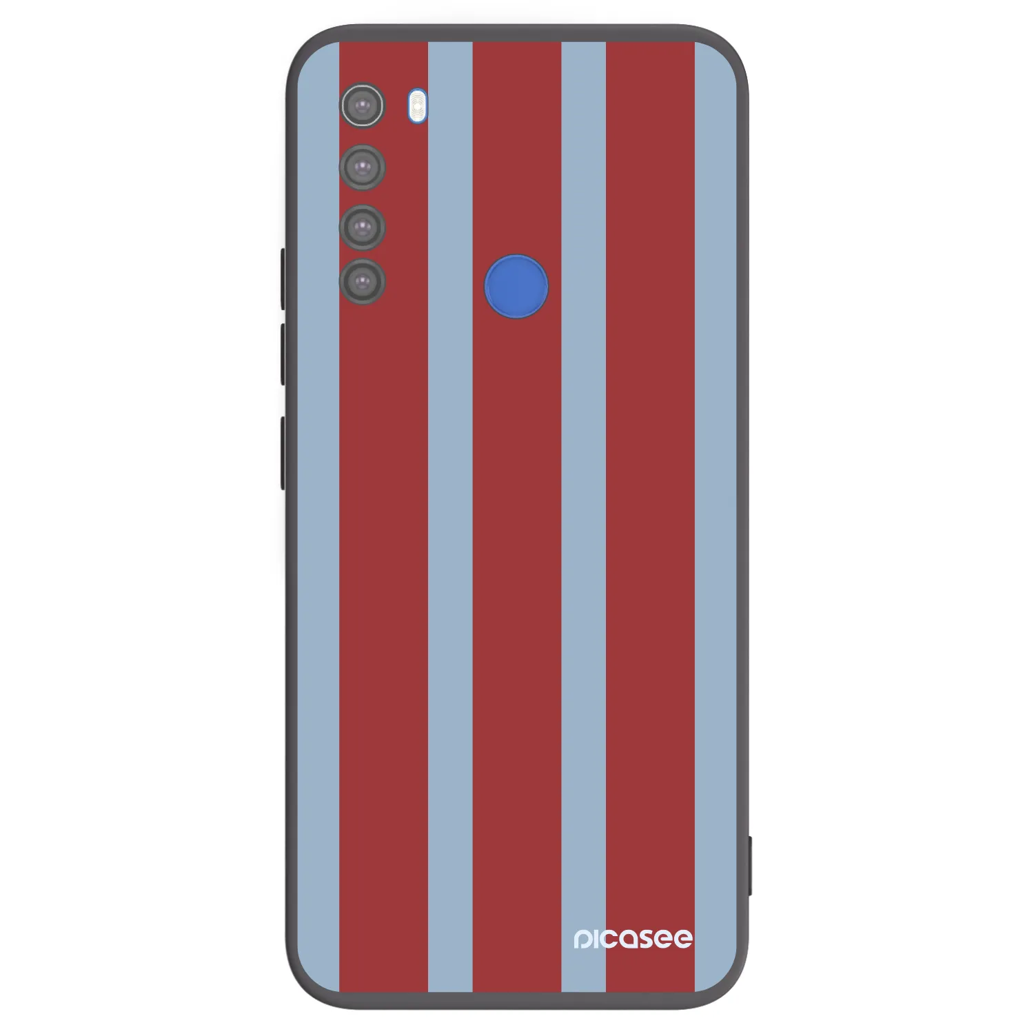 Picasee fekete szilikon tok az alábbi mobiltelefonokra Xiaomi Redmi Note 8T - Lounge pass