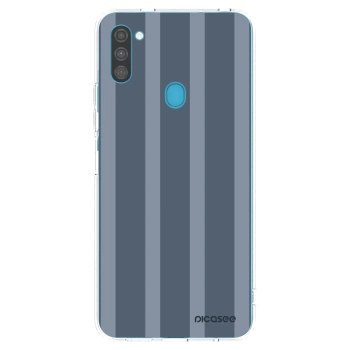 Picasee átlátszó szilikon tok az alábbi mobiltelefonokra Samsung Galaxy M11 - Midnight lounge