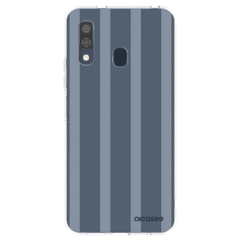 Picasee átlátszó szilikon tok az alábbi mobiltelefonokra Samsung Galaxy A40 A405F - Midnight lounge