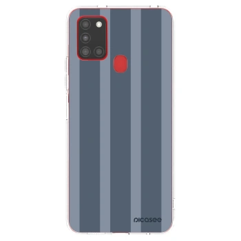 Picasee átlátszó szilikon tok az alábbi mobiltelefonokra Samsung Galaxy A21s - Midnight lounge