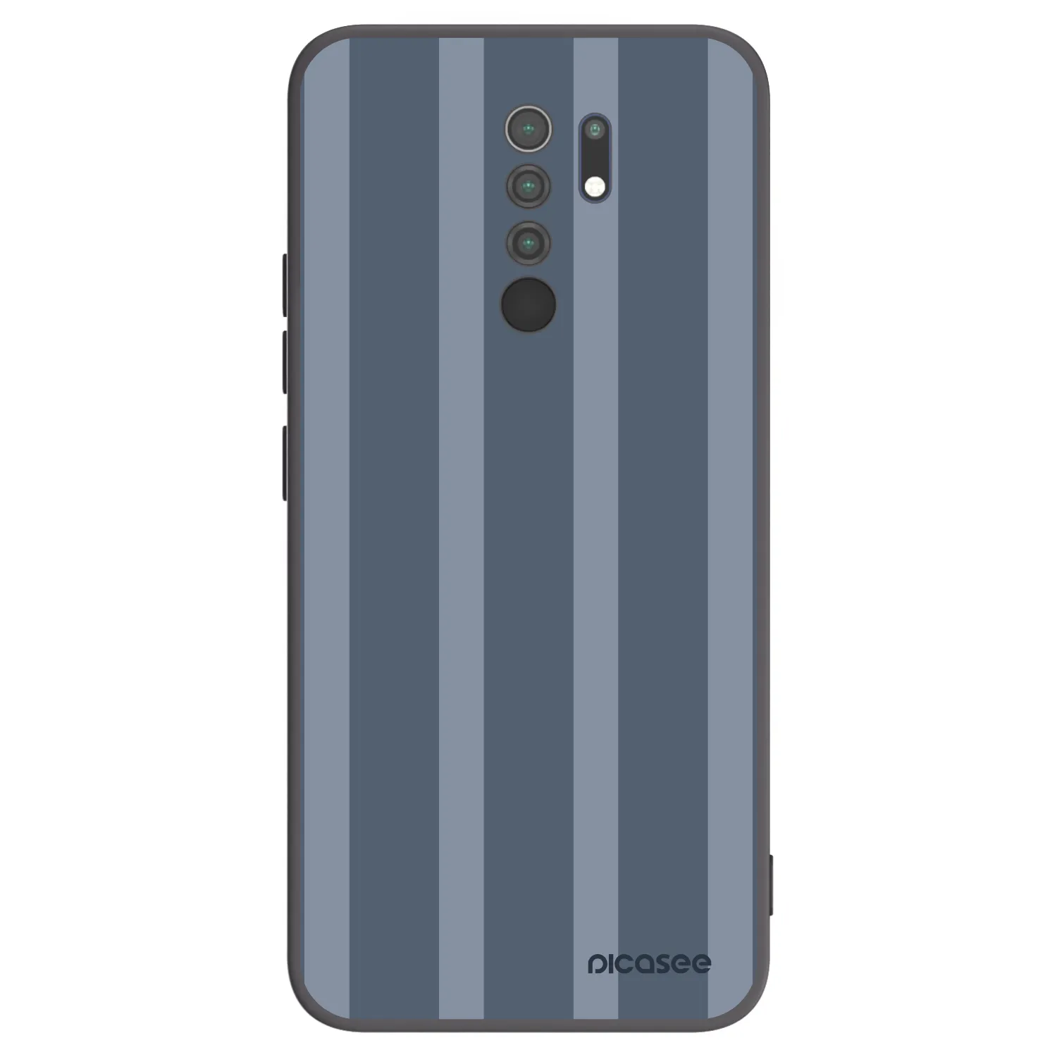 Picasee fekete szilikon tok az alábbi mobiltelefonokra Xiaomi Redmi 9 - Midnight lounge