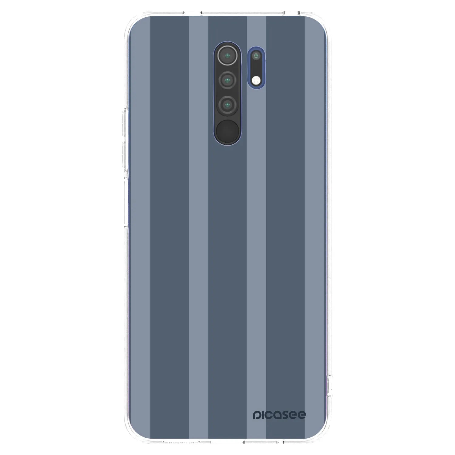 Picasee átlátszó szilikon tok az alábbi mobiltelefonokra Xiaomi Redmi 9 - Midnight lounge
