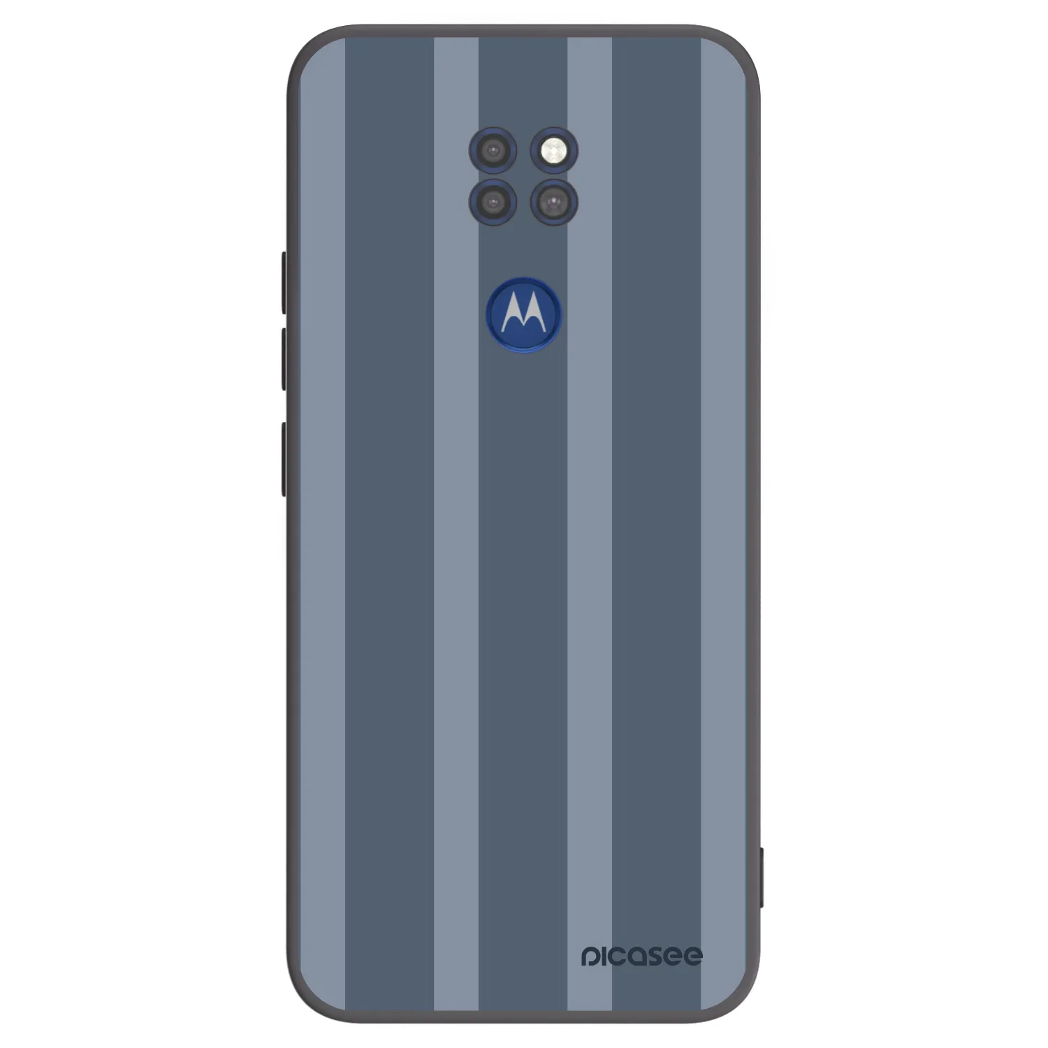 Picasee fekete szilikon tok az alábbi mobiltelefonokra Motorola Moto G9 Play - Midnight lounge