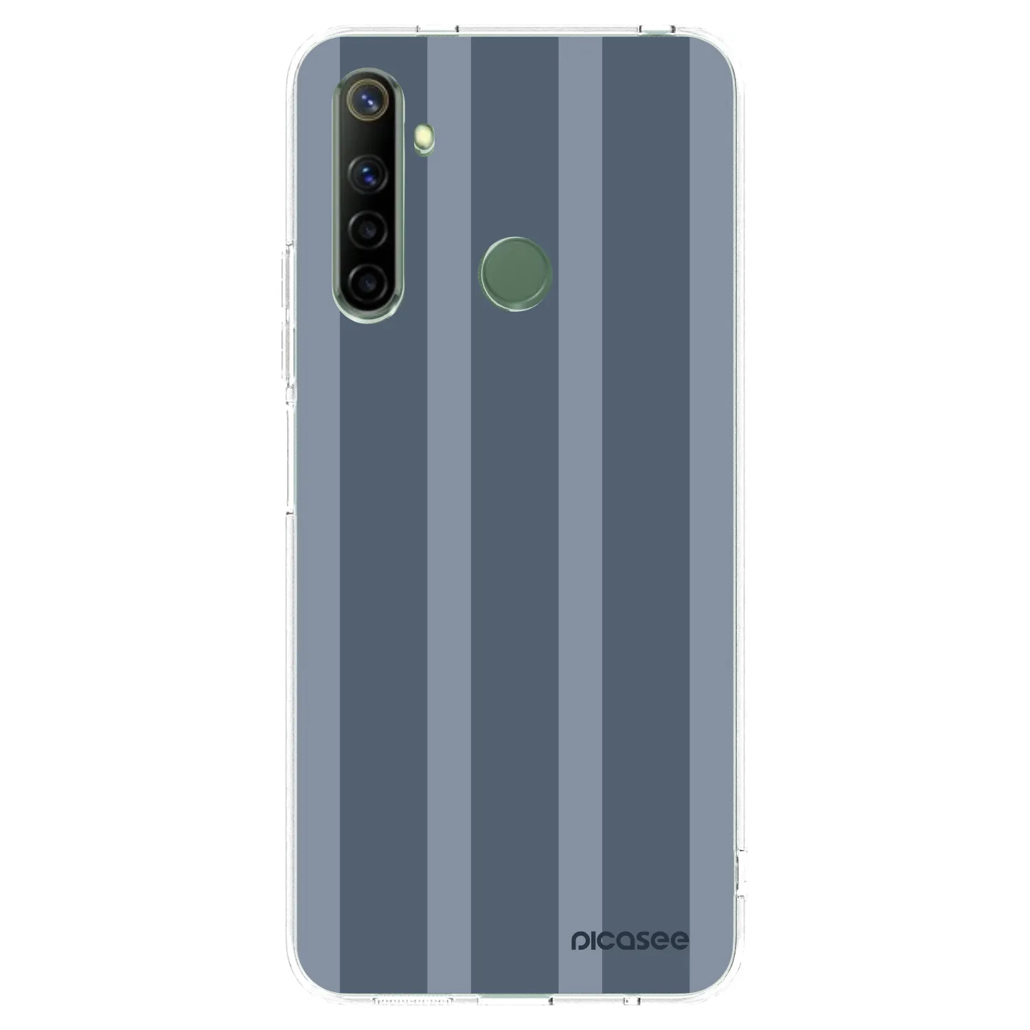Picasee átlátszó szilikon tok az alábbi mobiltelefonokra Realme 6i - Midnight lounge