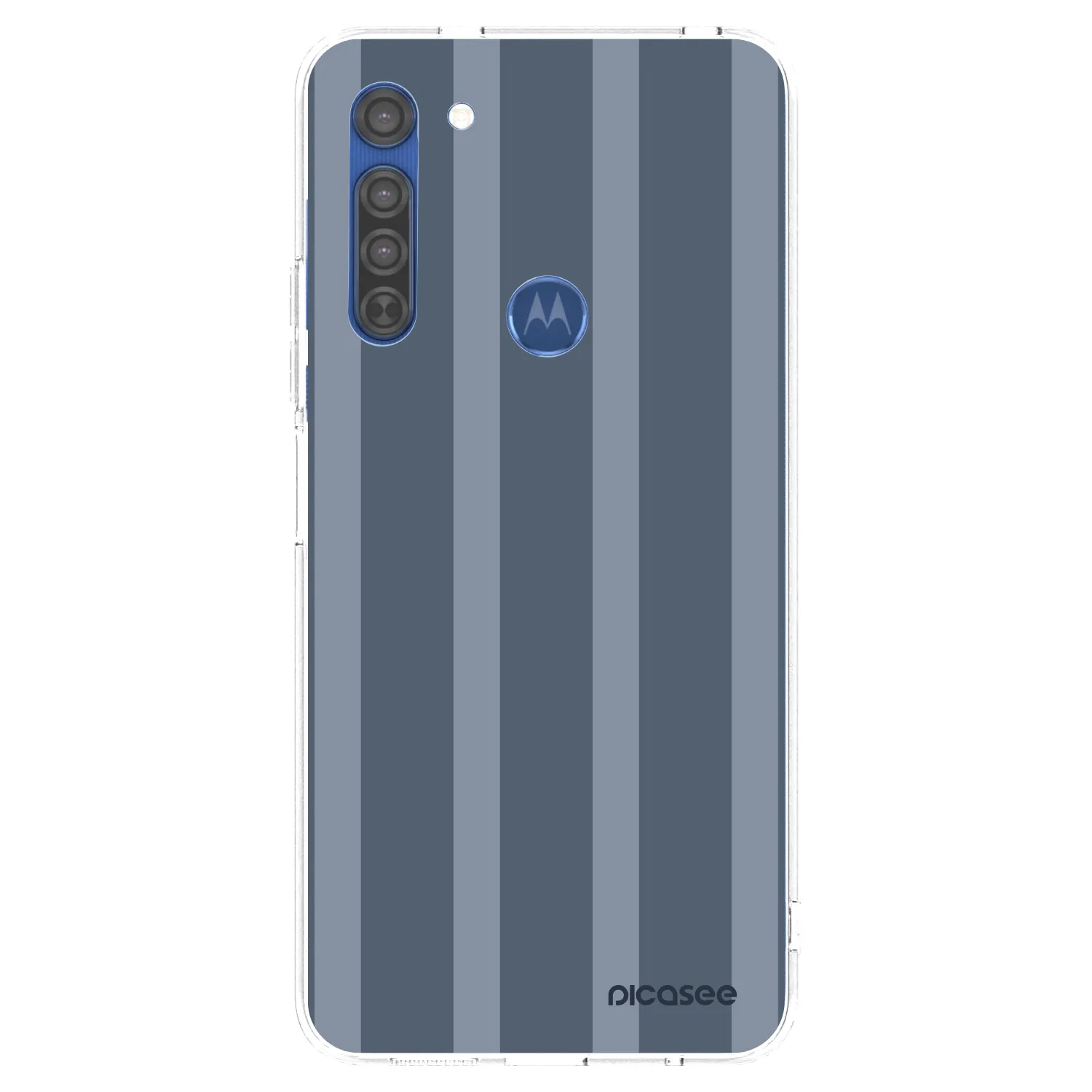 Picasee átlátszó szilikon tok az alábbi mobiltelefonokra Motorola Moto G8 - Midnight lounge
