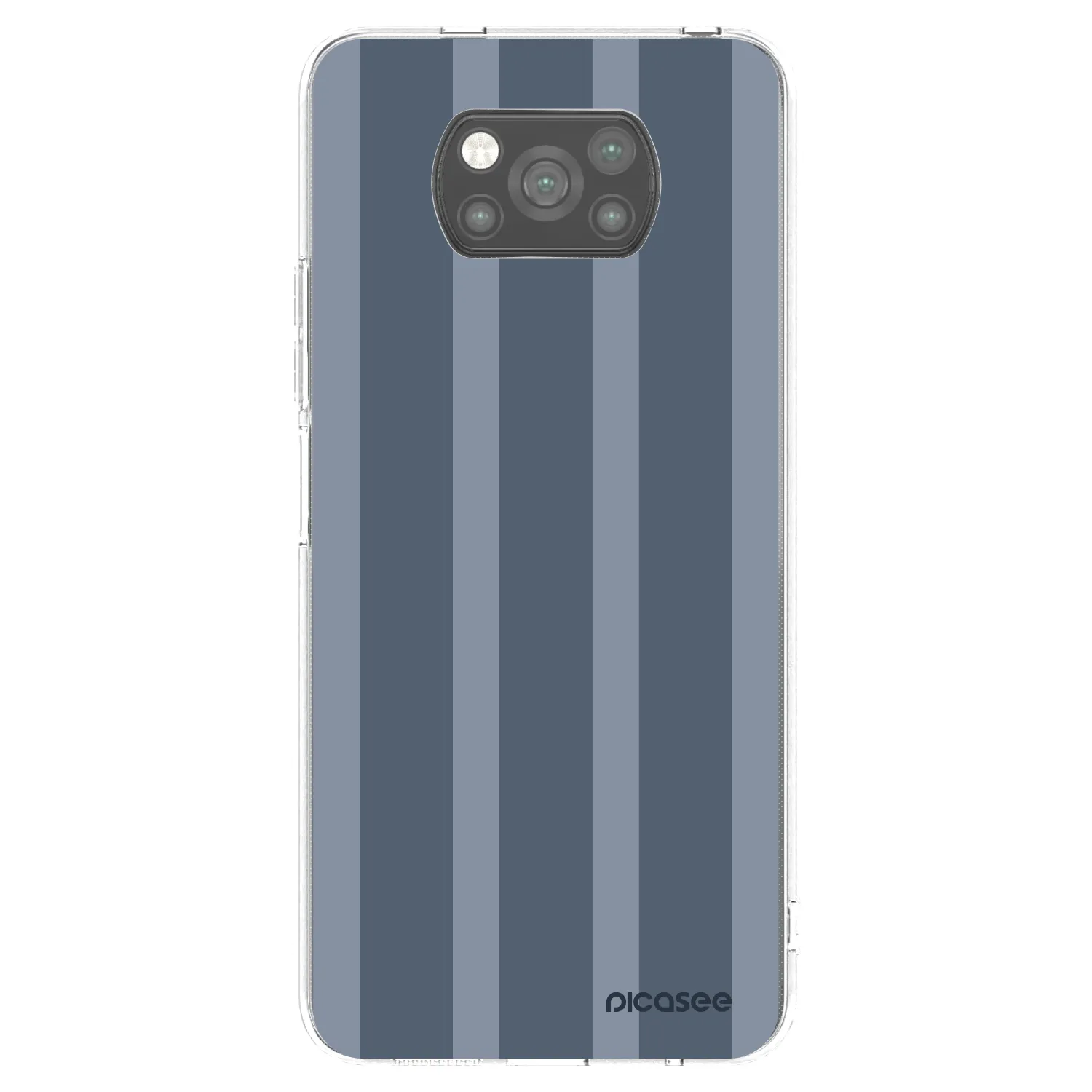 Picasee fekete szilikon tok az alábbi mobiltelefonokra Xiaomi Poco X3 Pro - Midnight lounge