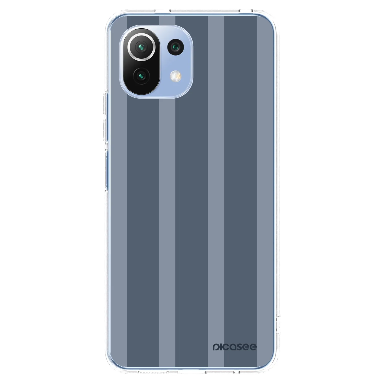 Picasee átlátszó szilikon tok az alábbi mobiltelefonokra Xiaomi Mi 11 Lite - Midnight lounge