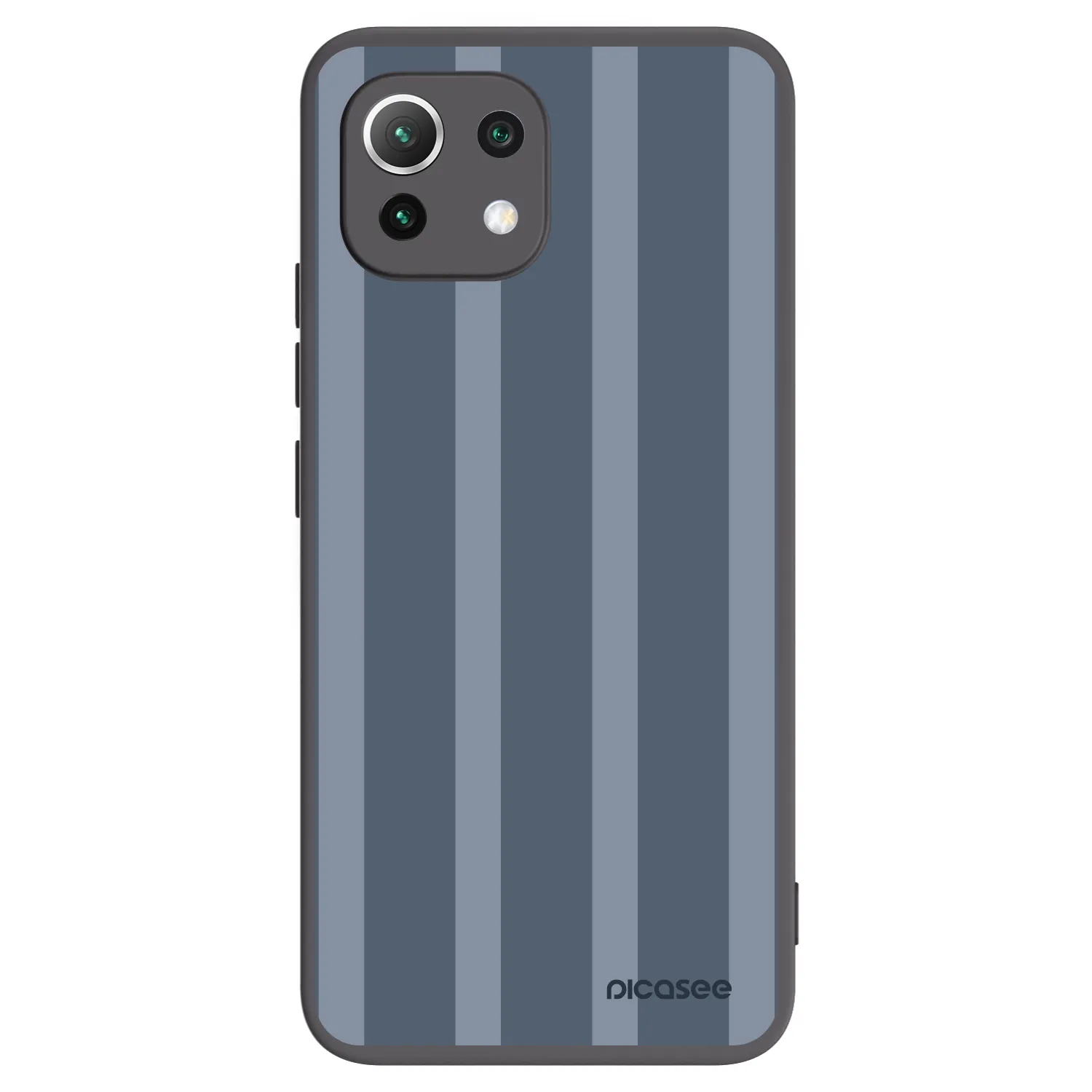 Picasee fekete szilikon tok az alábbi mobiltelefonokra Xiaomi Mi 11 Lite - Midnight lounge