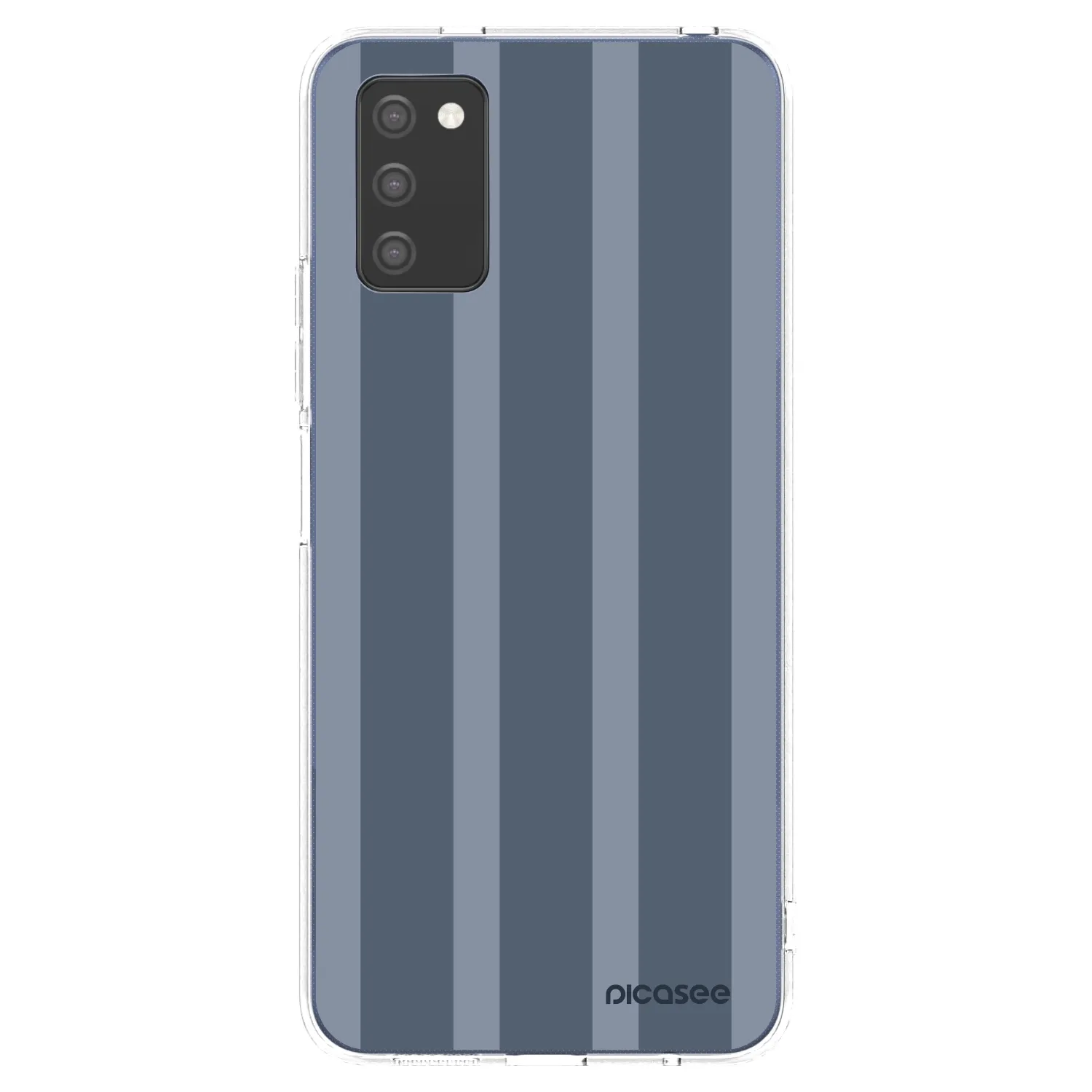 Picasee átlátszó szilikon tok az alábbi mobiltelefonokra Samsung Galaxy A02s A025G - Midnight lounge