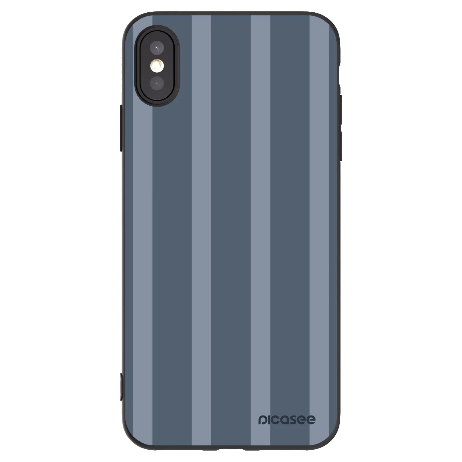 Picasee fekete szilikon tok az alábbi mobiltelefonokra Apple iPhone XS Max - Midnight lounge