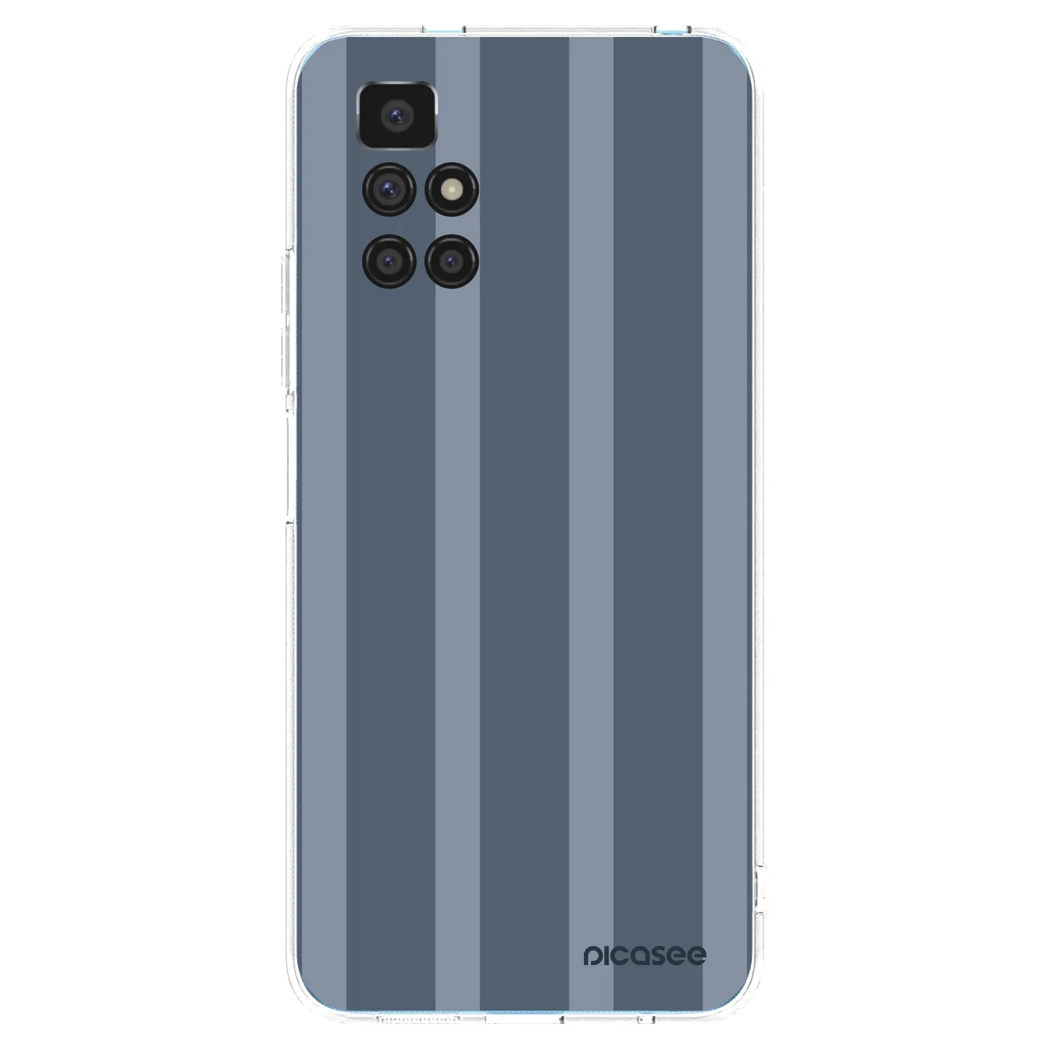 Picasee átlátszó szilikon tok az alábbi mobiltelefonokra Xiaomi Redmi 10 - Midnight lounge
