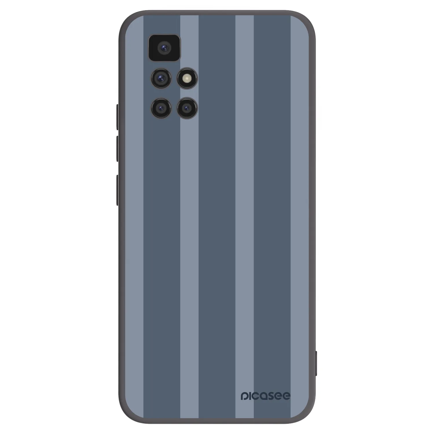Picasee fekete szilikon tok az alábbi mobiltelefonokra Xiaomi Redmi 10 - Midnight lounge