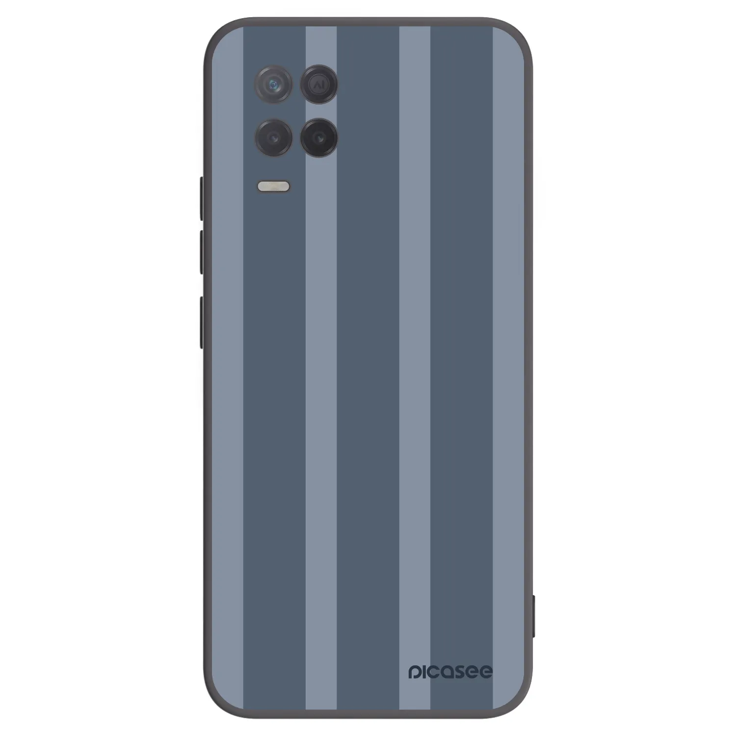 Picasee fekete szilikon tok az alábbi mobiltelefonokra Realme 8 5G - Midnight lounge