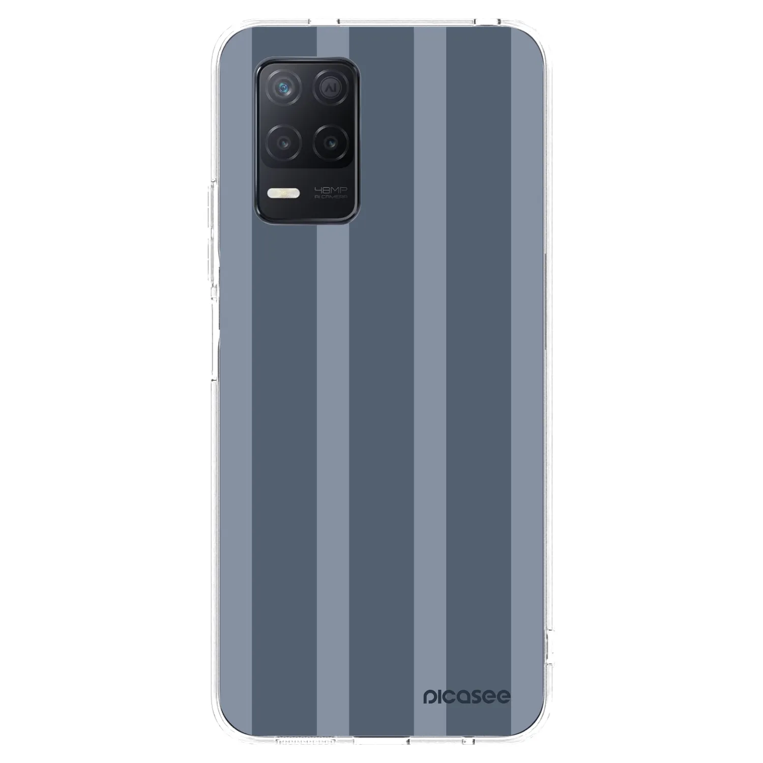 Picasee átlátszó szilikon tok az alábbi mobiltelefonokra Realme 8 5G - Midnight lounge