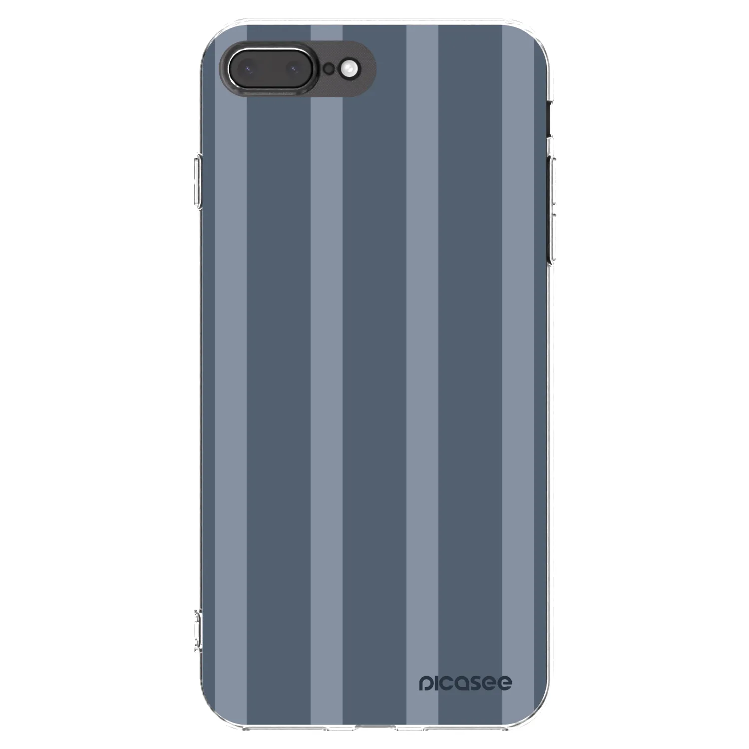Picasee átlátszó szilikon tok az alábbi mobiltelefonokra Apple iPhone 7 Plus - Midnight lounge