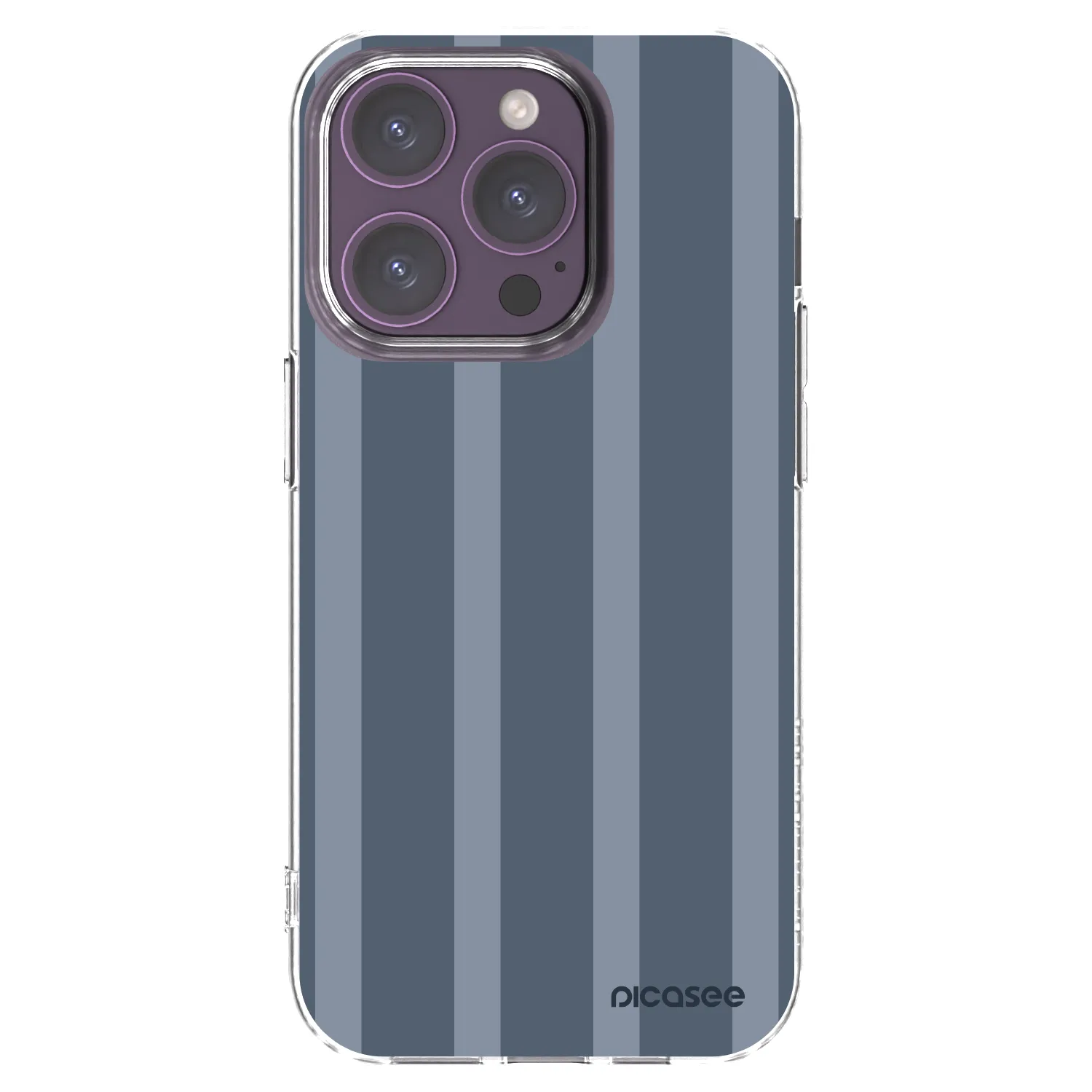Picasee átlátszó szilikon tok az alábbi mobiltelefonokra Apple iPhone 14 Pro - Midnight lounge
