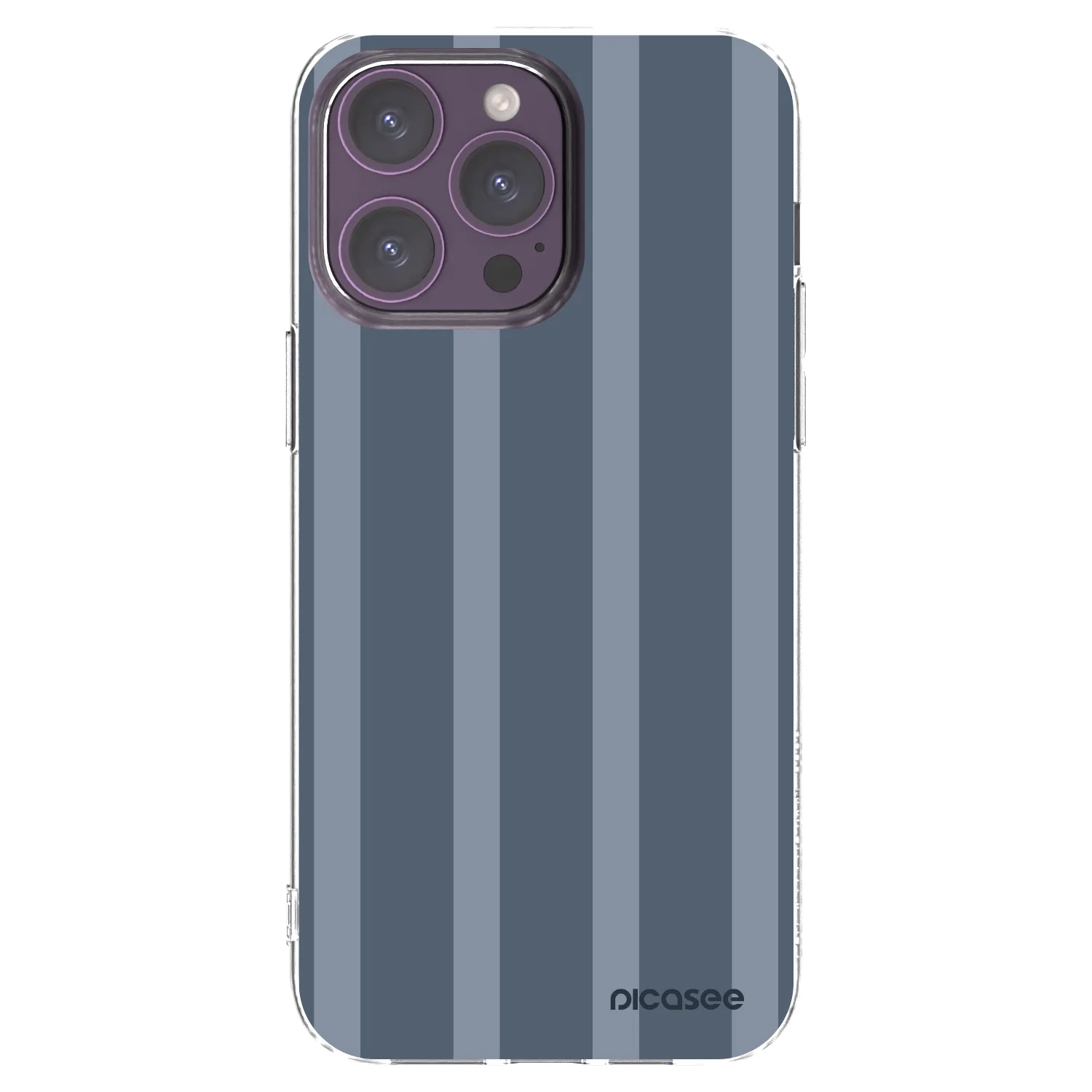Picasee átlátszó szilikon tok az alábbi mobiltelefonokra Apple iPhone 14 Pro Max - Midnight lounge
