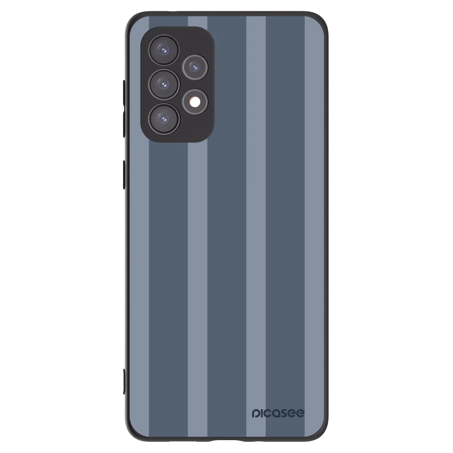 Picasee fekete szilikon tok az alábbi mobiltelefonokra Samsung Galaxy A73 5G - Midnight lounge
