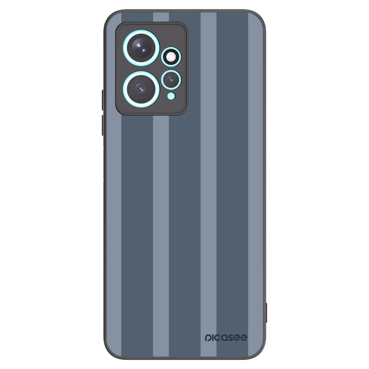 Picasee fekete szilikon tok az alábbi mobiltelefonokra Xiaomi Redmi Note 12 4G - Midnight lounge