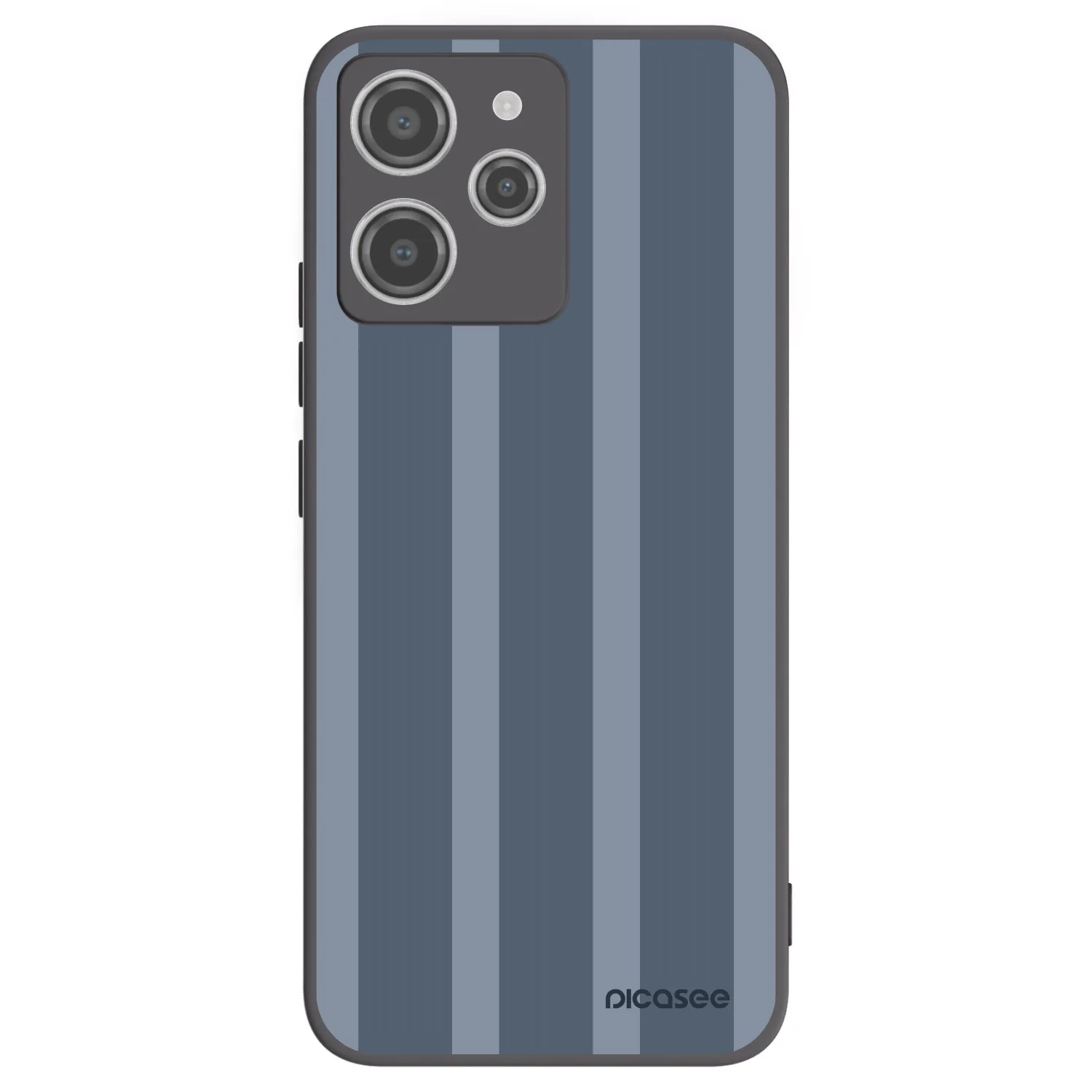Picasee fekete szilikon tok az alábbi mobiltelefonokra Xiaomi Redmi 12 4G - Midnight lounge
