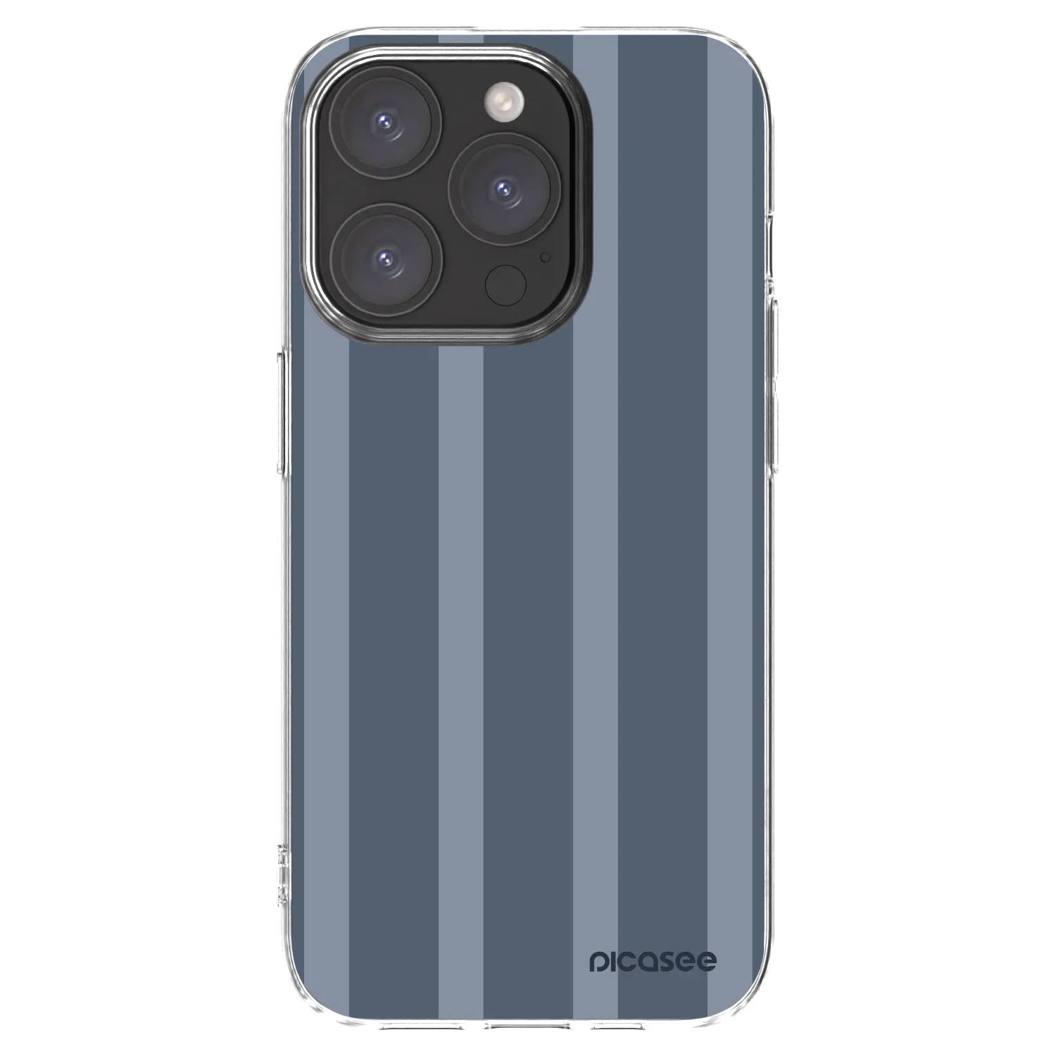 Picasee átlátszó szilikon tok az alábbi mobiltelefonokra Apple iPhone 15 Pro - Midnight lounge