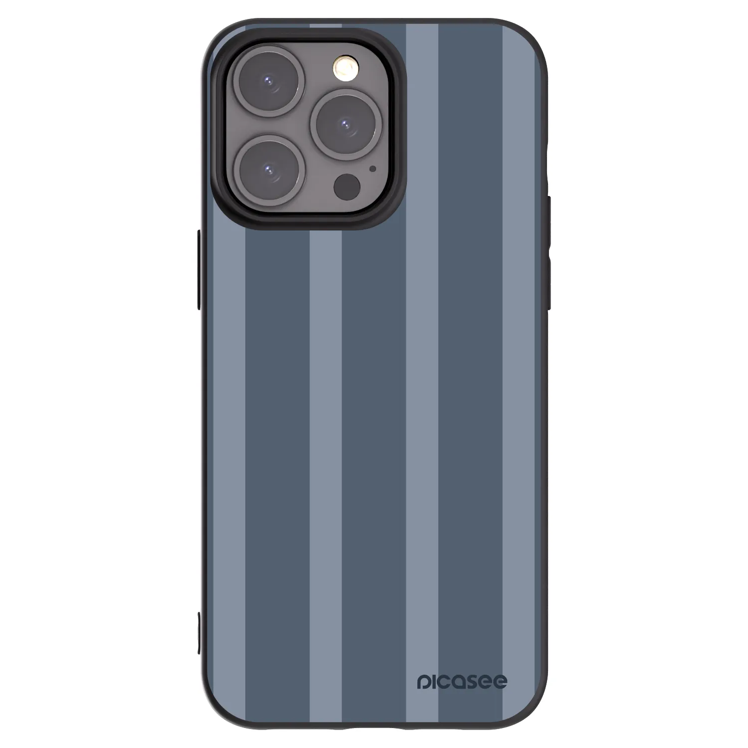 Picasee fekete szilikon tok az alábbi mobiltelefonokra Apple iPhone 15 Pro Max - Midnight lounge