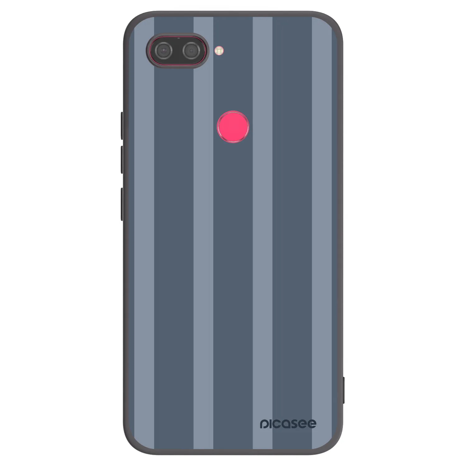 Picasee fekete szilikon tok az alábbi mobiltelefonokra Xiaomi Mi 8 Lite - Midnight lounge