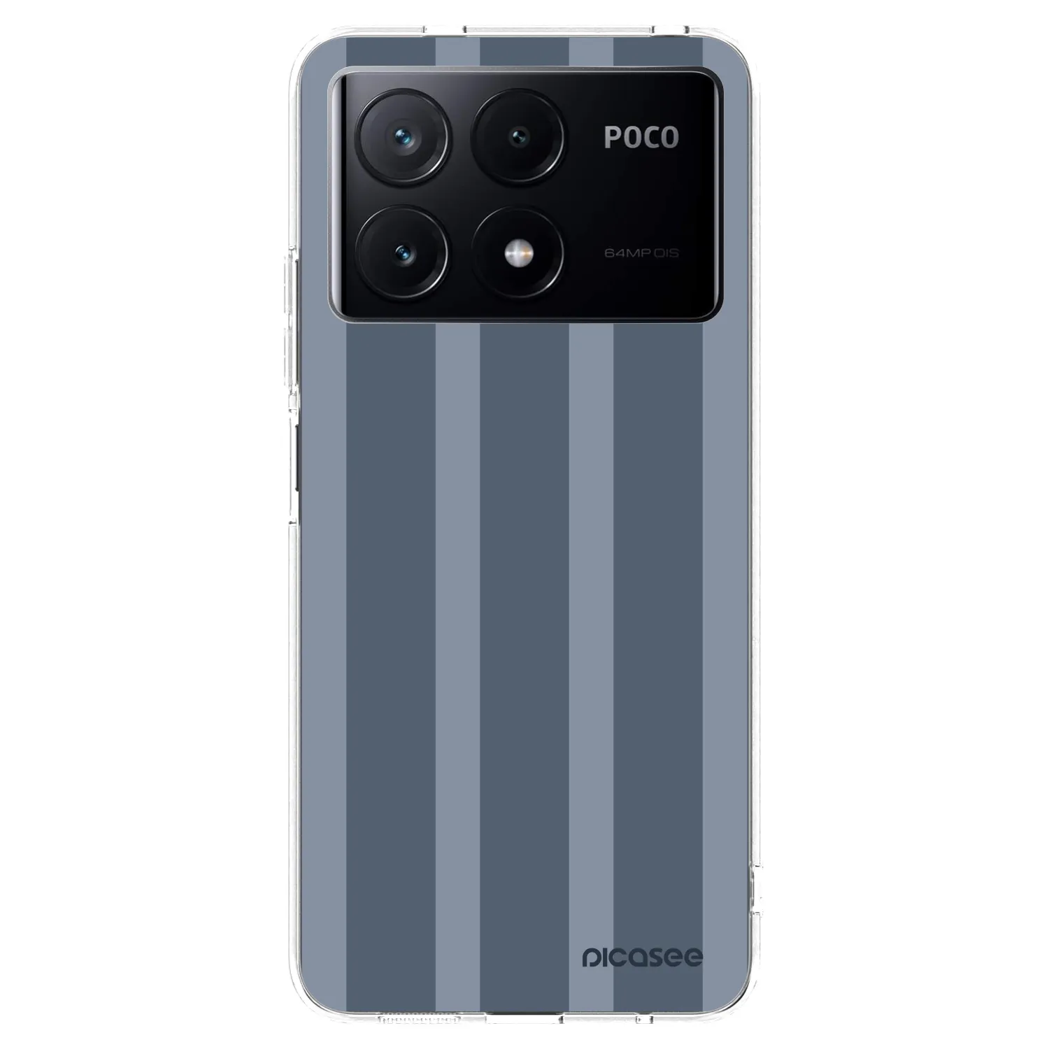 Picasee átlátszó szilikon tok az alábbi mobiltelefonokra Xiaomi Poco X6 Pro - Midnight lounge