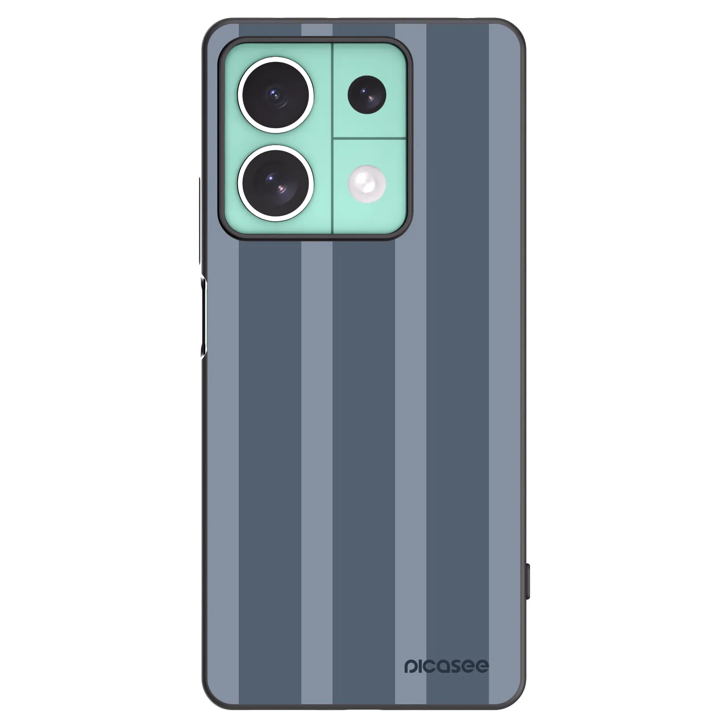 Picasee fekete szilikon tok az alábbi mobiltelefonokra Xiaomi Redmi Note 13 5G - Midnight lounge