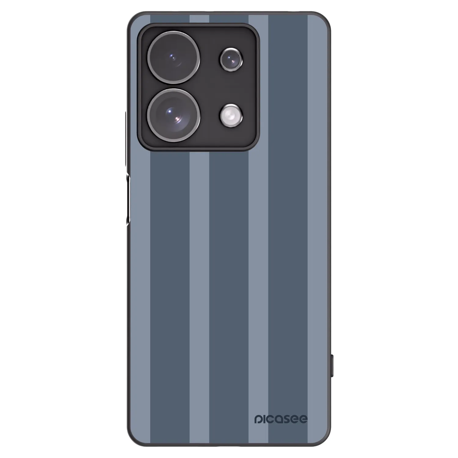Picasee fekete szilikon tok az alábbi mobiltelefonokra Xiaomi Redmi Note 13 Pro 4G - Midnight lounge