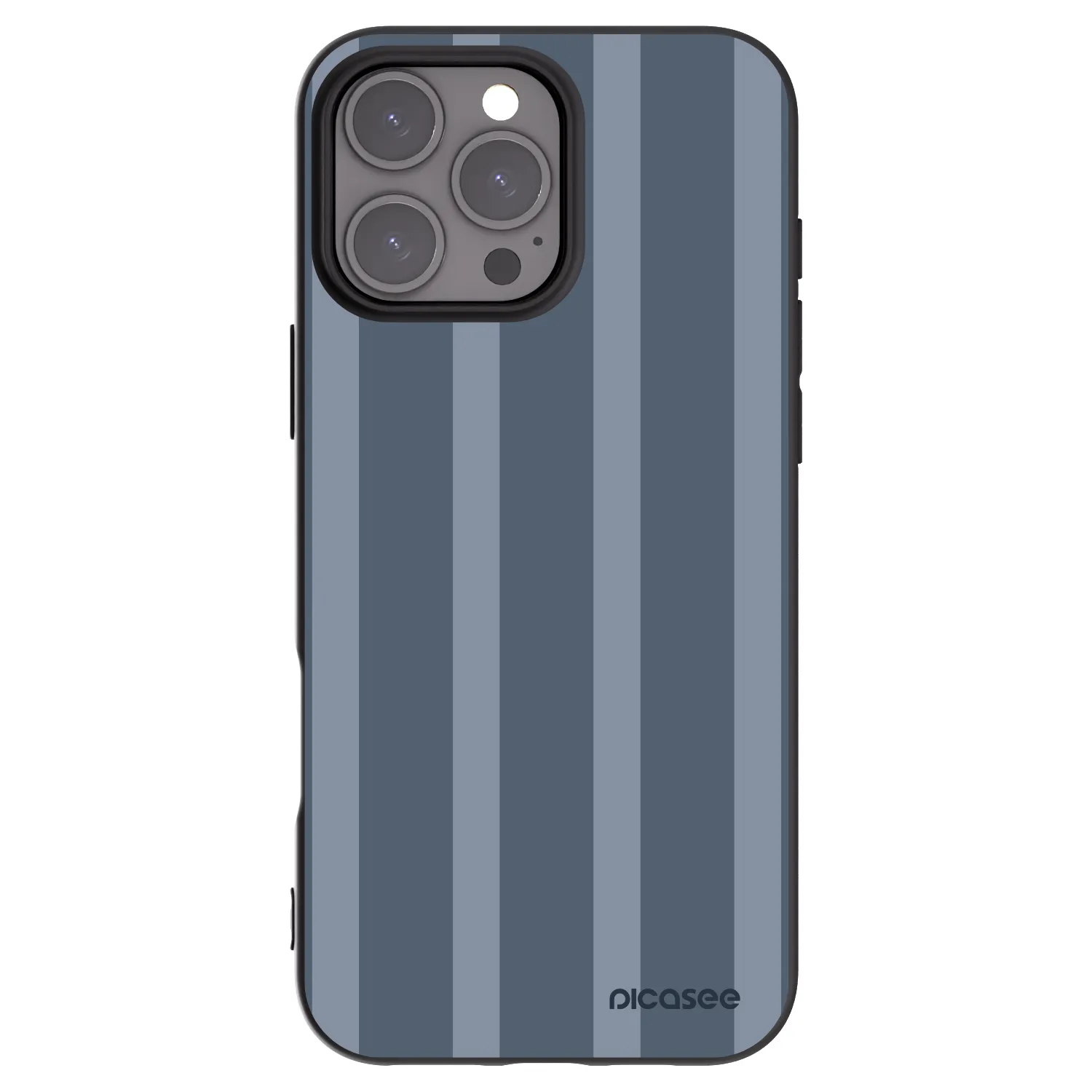 Picasee fekete szilikon tok az alábbi mobiltelefonokra Apple iPhone 16 Pro Max - Midnight lounge