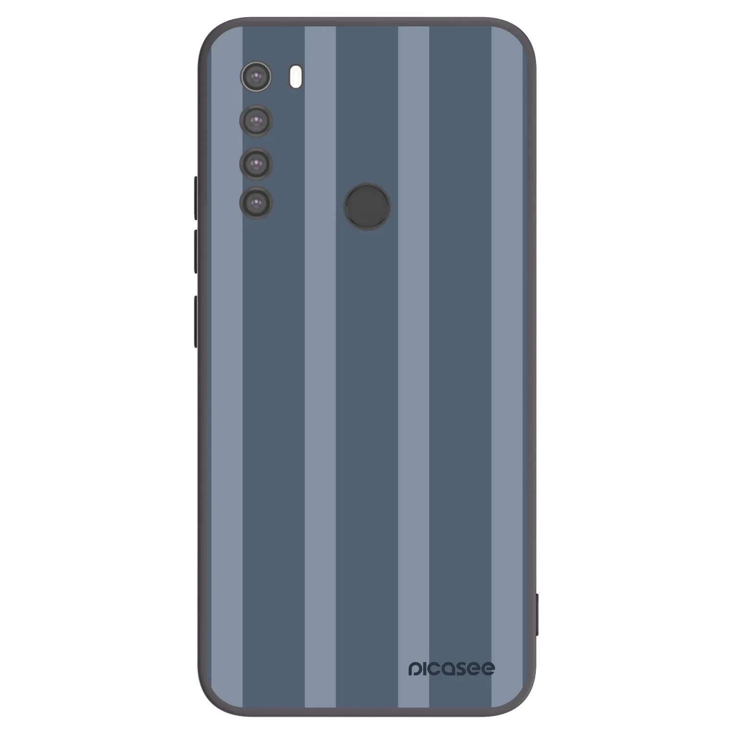 Picasee fekete szilikon tok az alábbi mobiltelefonokra Xiaomi Redmi Note 8 - Midnight lounge