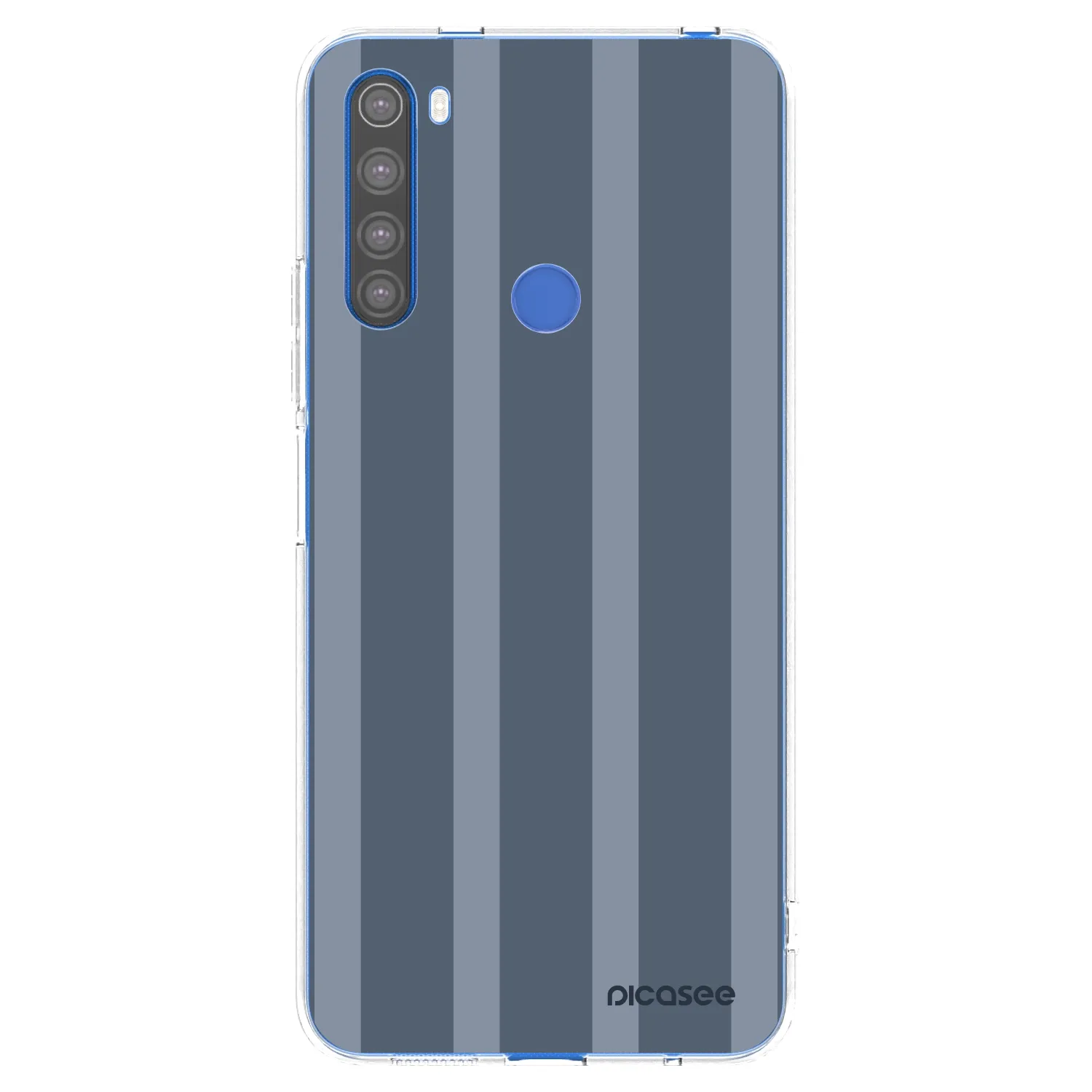 Picasee átlátszó szilikon tok az alábbi mobiltelefonokra Xiaomi Redmi Note 8T - Midnight lounge