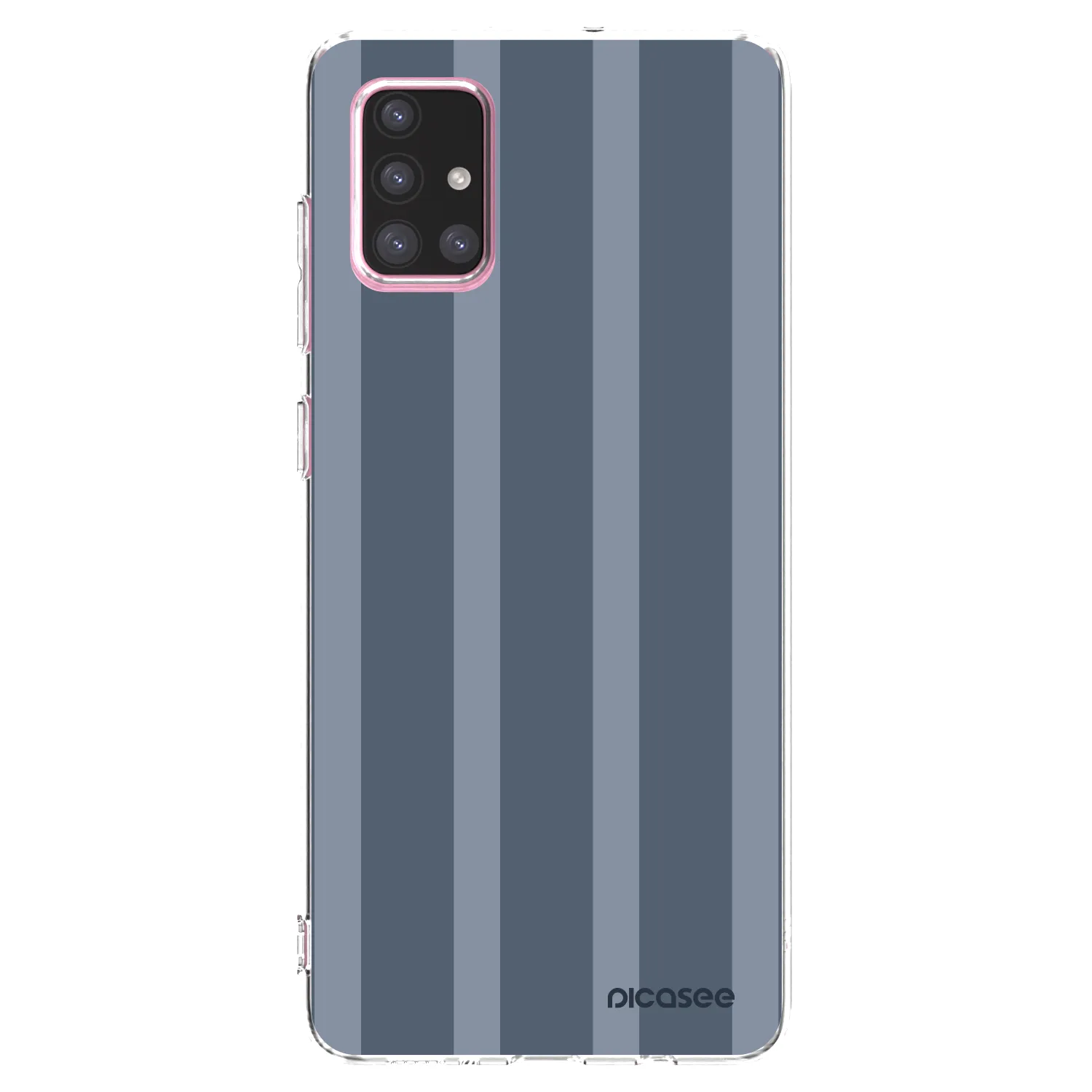 Picasee átlátszó szilikon tok az alábbi mobiltelefonokra Samsung Galaxy A71 A715F - Midnight lounge
