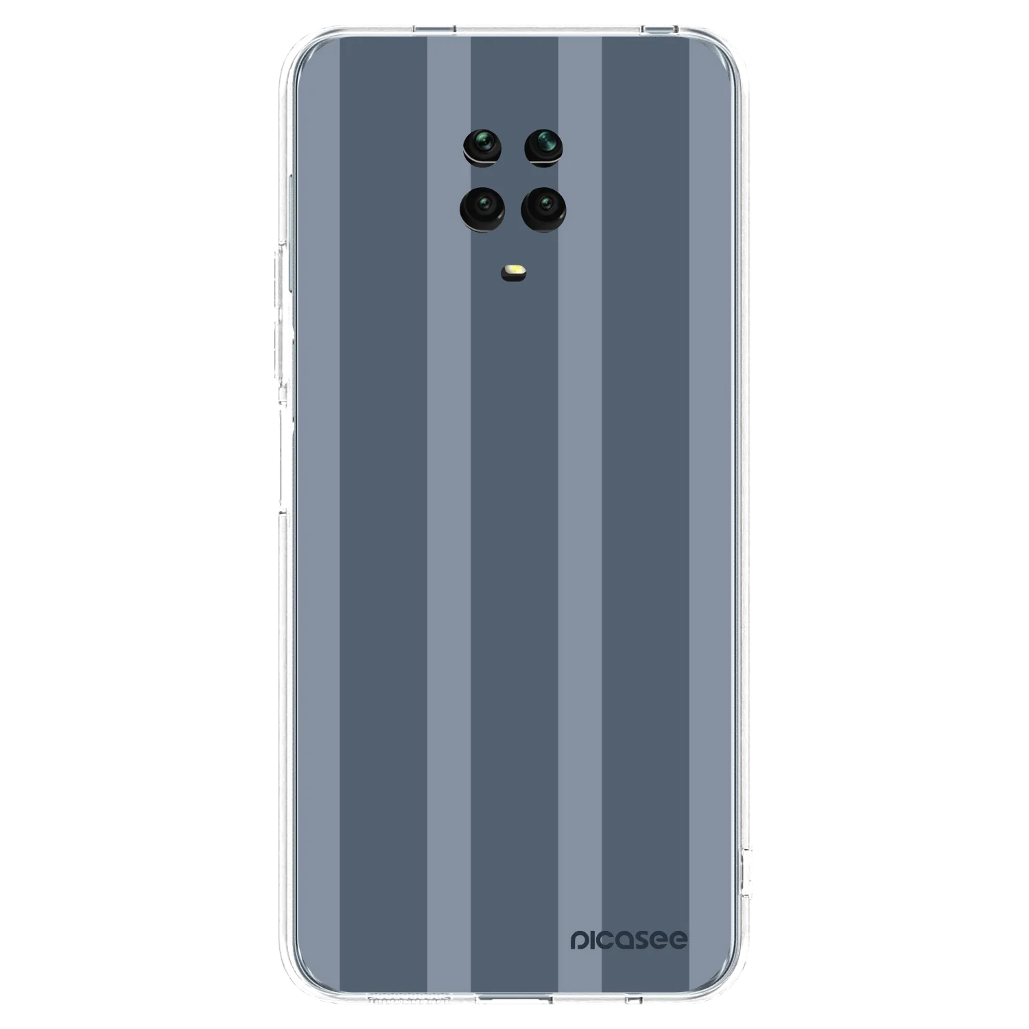Picasee átlátszó szilikon tok az alábbi mobiltelefonokra Xiaomi Redmi Note 9 Pro - Midnight lounge